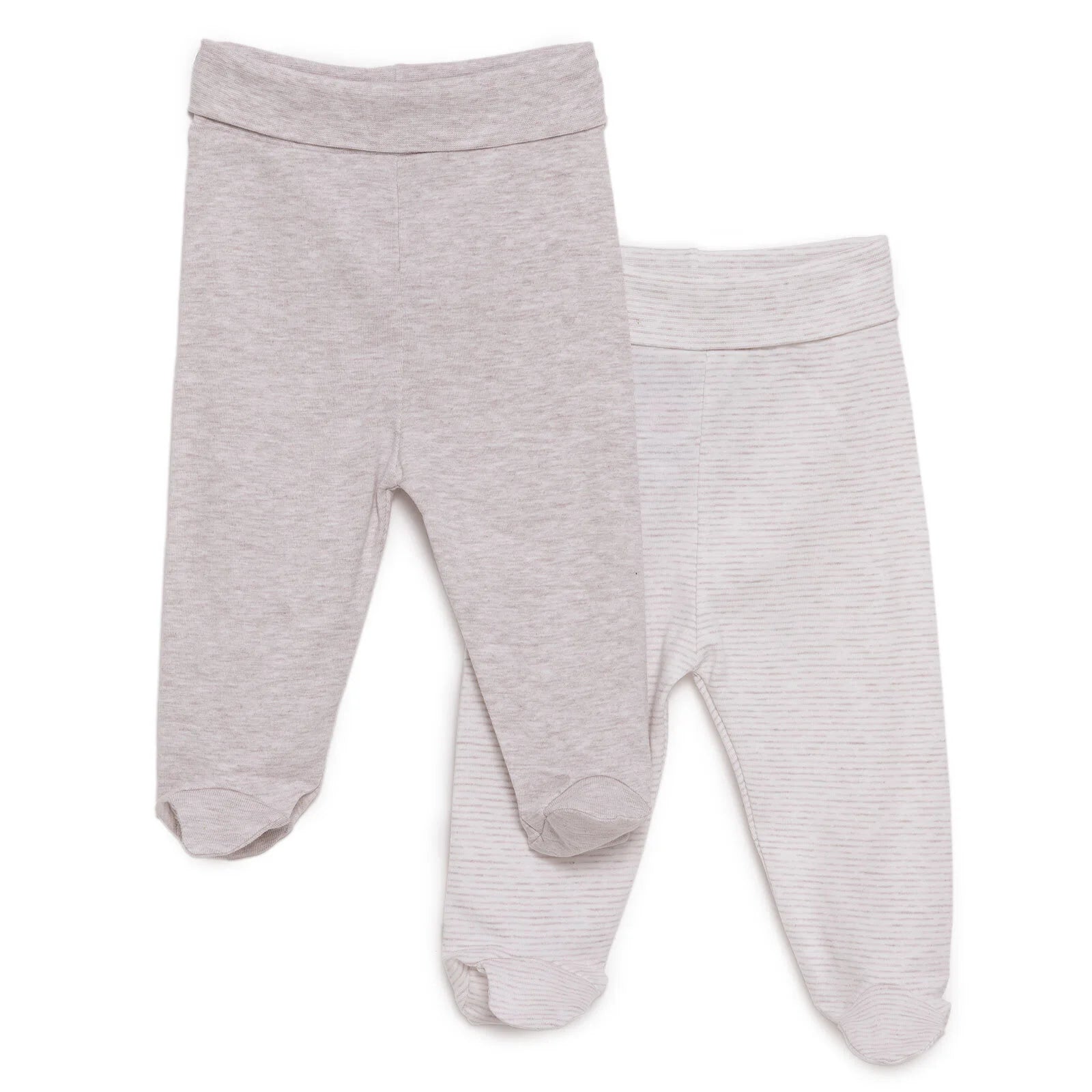 HelloBaby Unisex 2 Piece Footed Bottom - Beige - ebebek - Black Friday