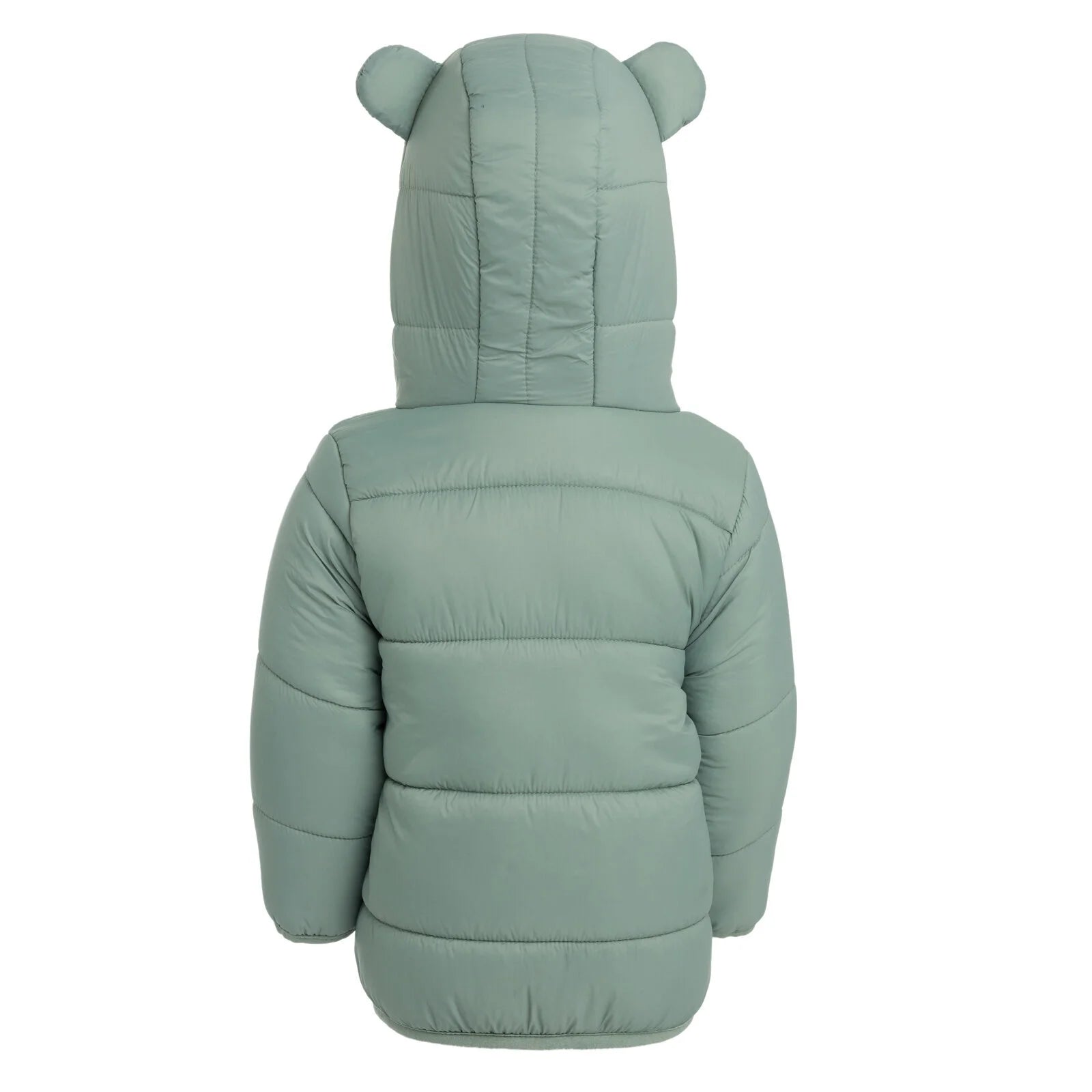 HelloBaby Basic Eared Hoodie Coat - Green - ebebek - Black Friday