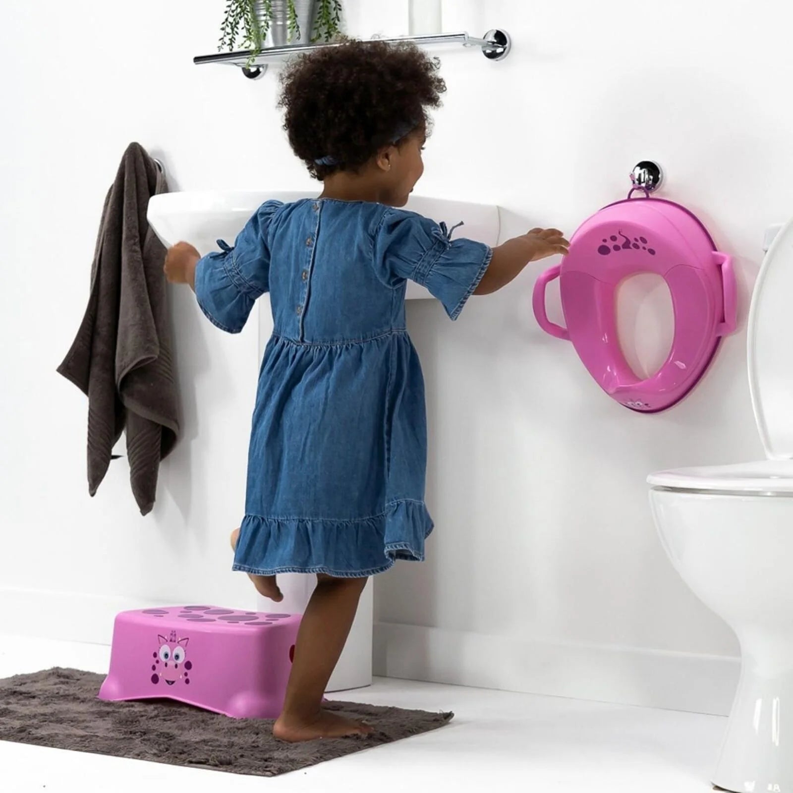 My Carry Potty - My Little Step Stool - Pink Dragon - ebebek - Black Friday