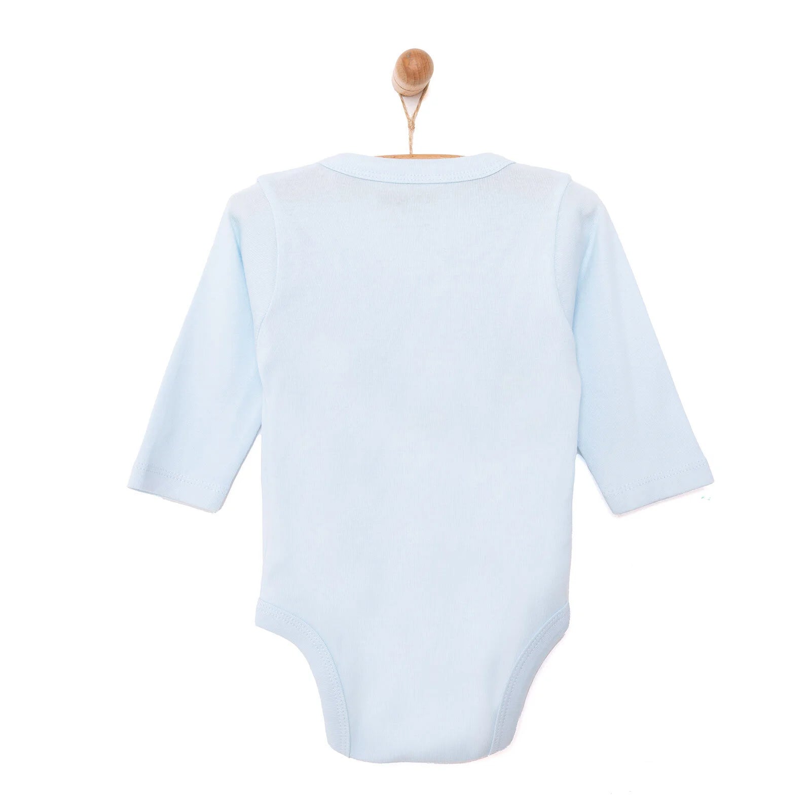HelloBaby Baby Boy Long Sleeve Body - Light Blue - ebebek - Black Friday