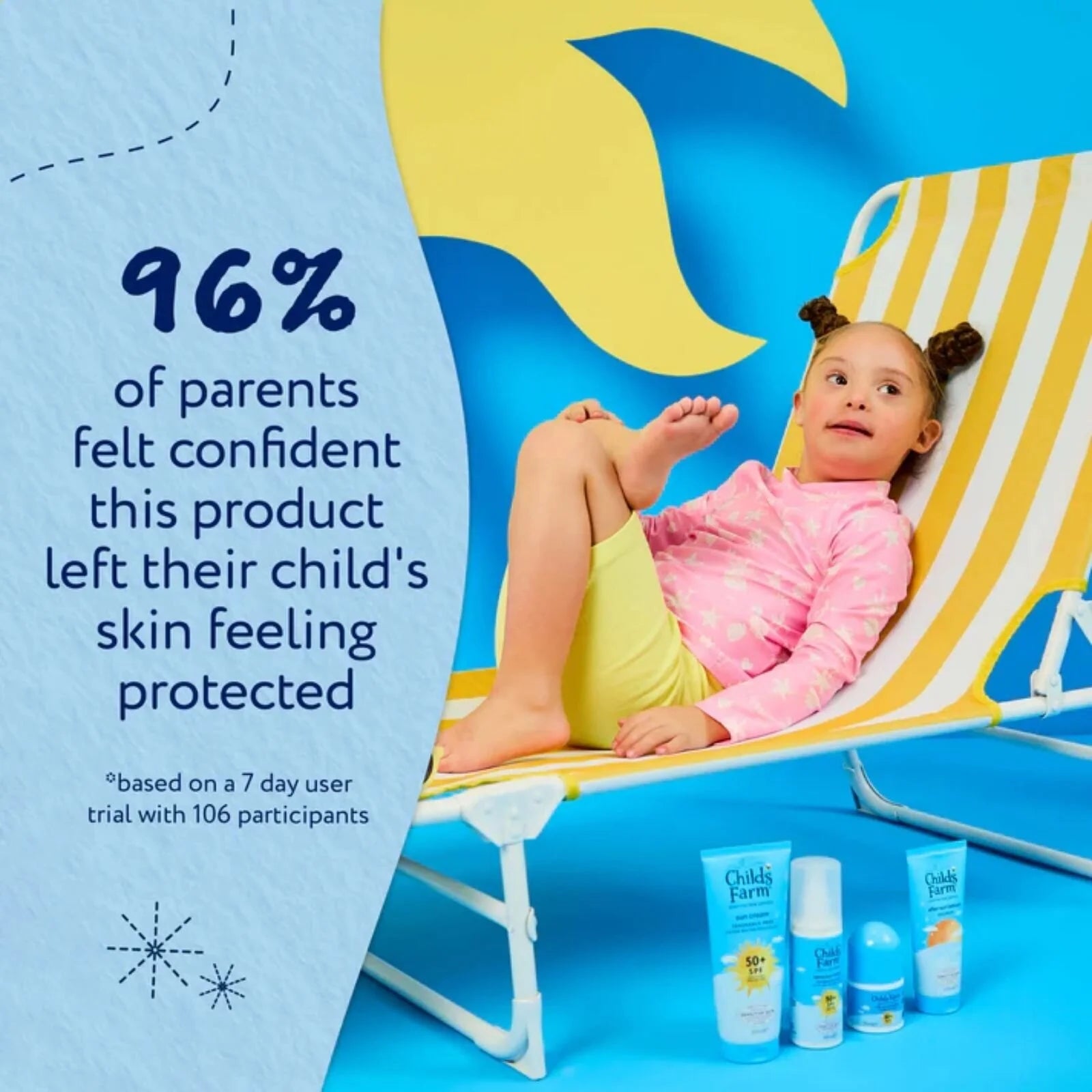 Childs Farm SPF 50+ Sun Cream Fragrance Free Sunscreen for Kids & Sensitive Skin 100ml - ebebek - Black Friday