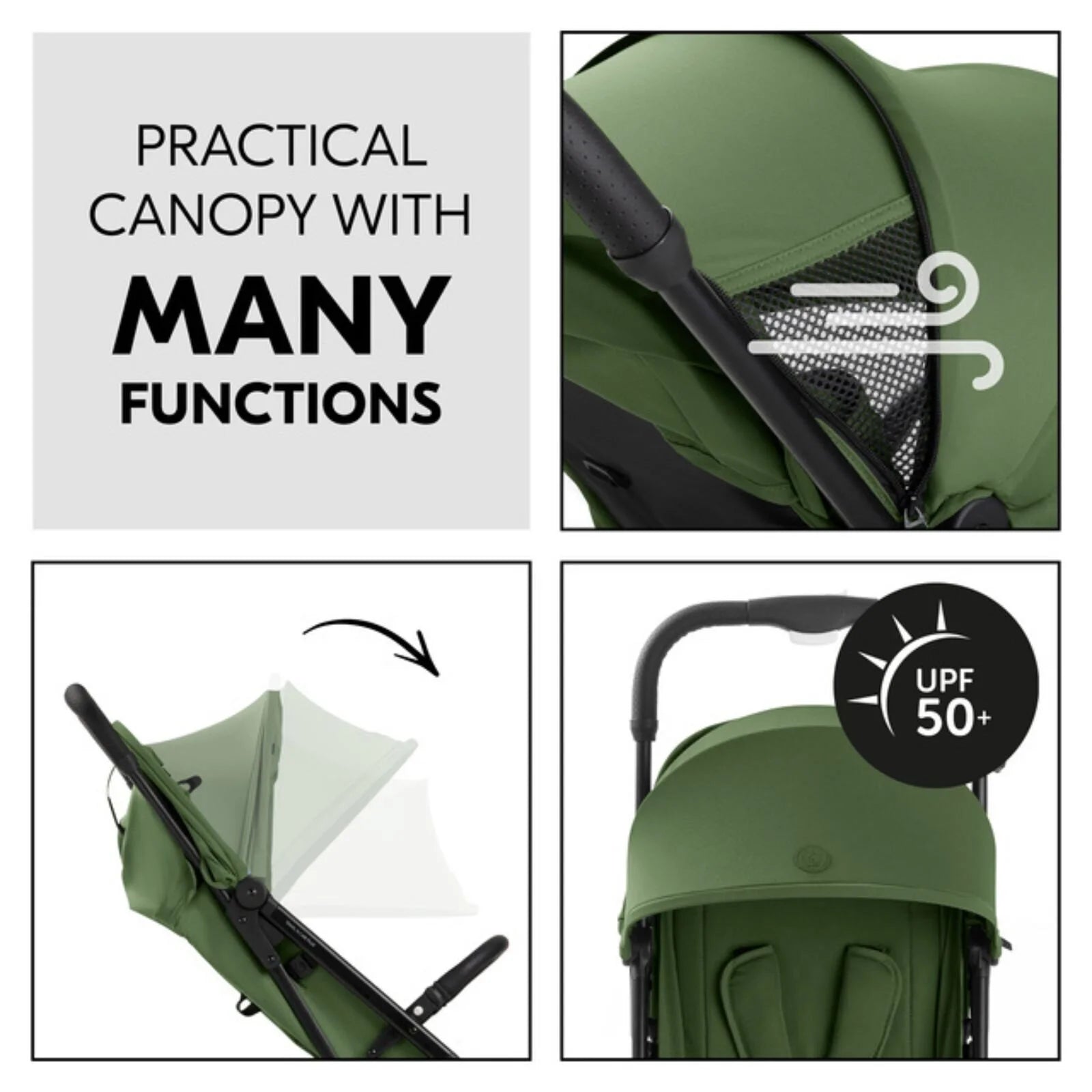 Hauck Travel N Care Plus Stroller - Green - ebebek - Black Friday