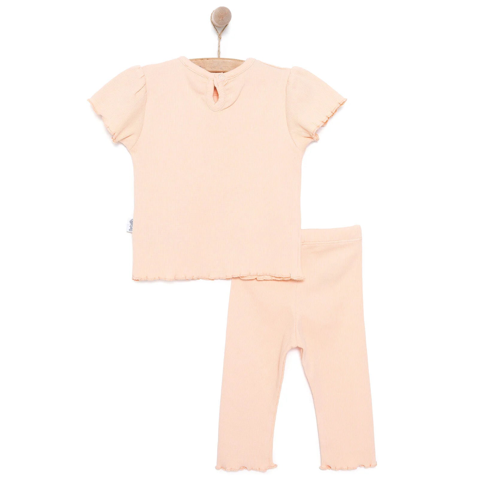 Bebetto Cute Duck Girl Tshirt - Bottom - Salmon - ebebek - Black Friday