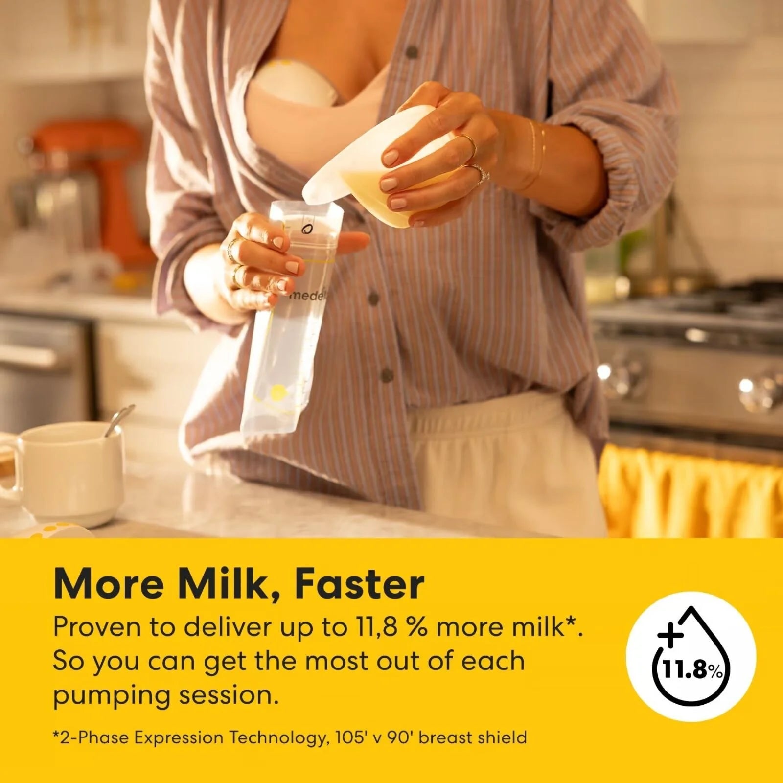 Medela Motion InBra Single Electric Wearable Breast Pump - ebebek - Black Friday