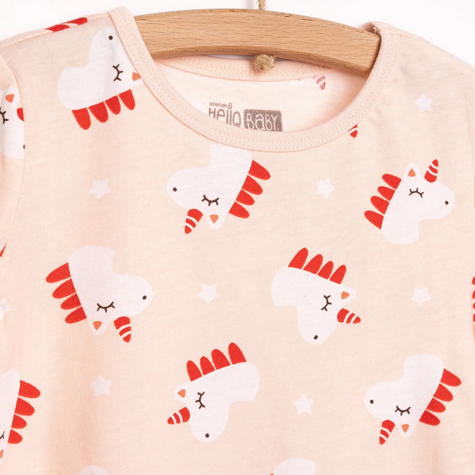 HelloBaby Baby Girl Short Sleeve Pyjamas Set - Pink - ebebek - Black Friday