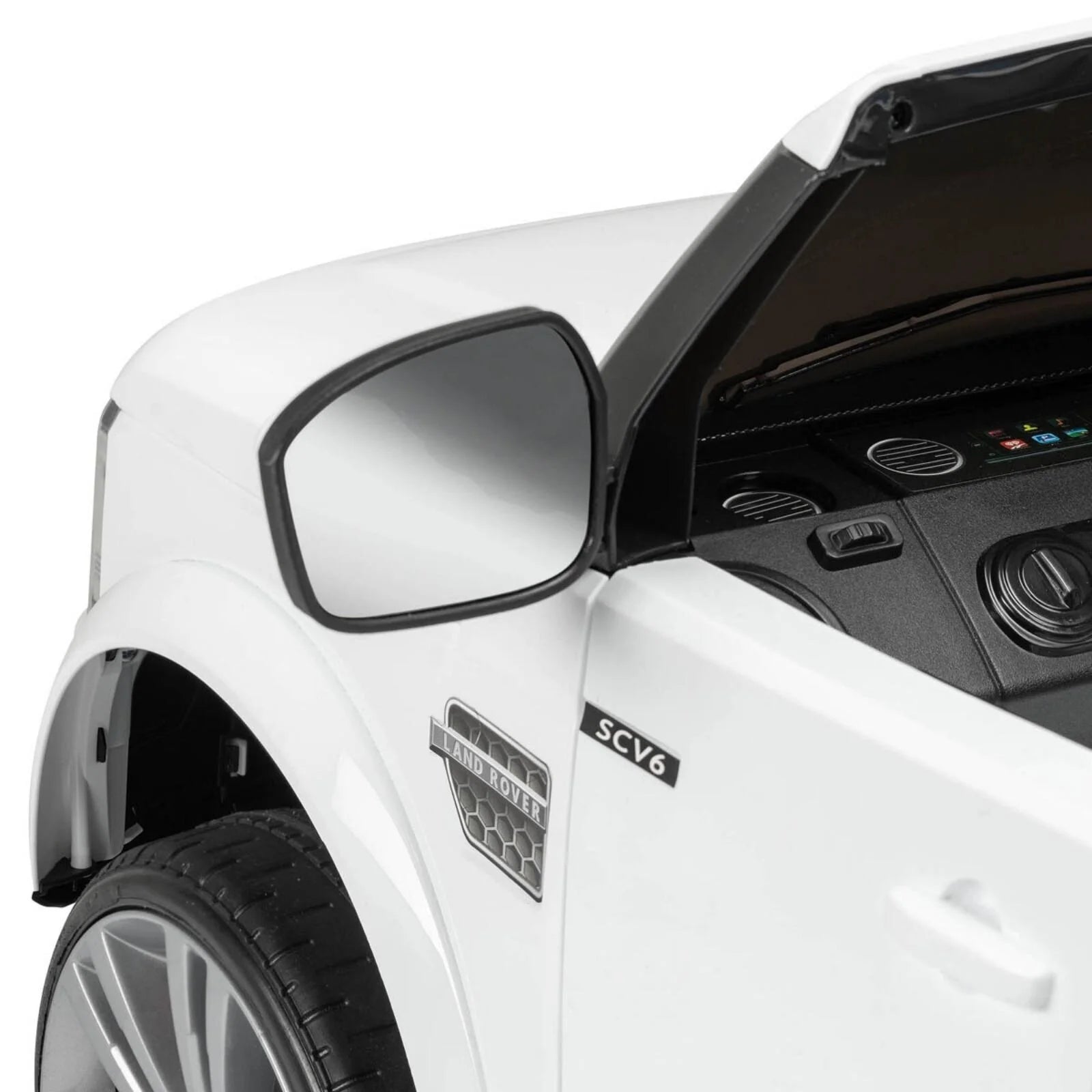 Xootz Landrover Discovery 12V Ride On Lithium - White - ebebek - Black Friday