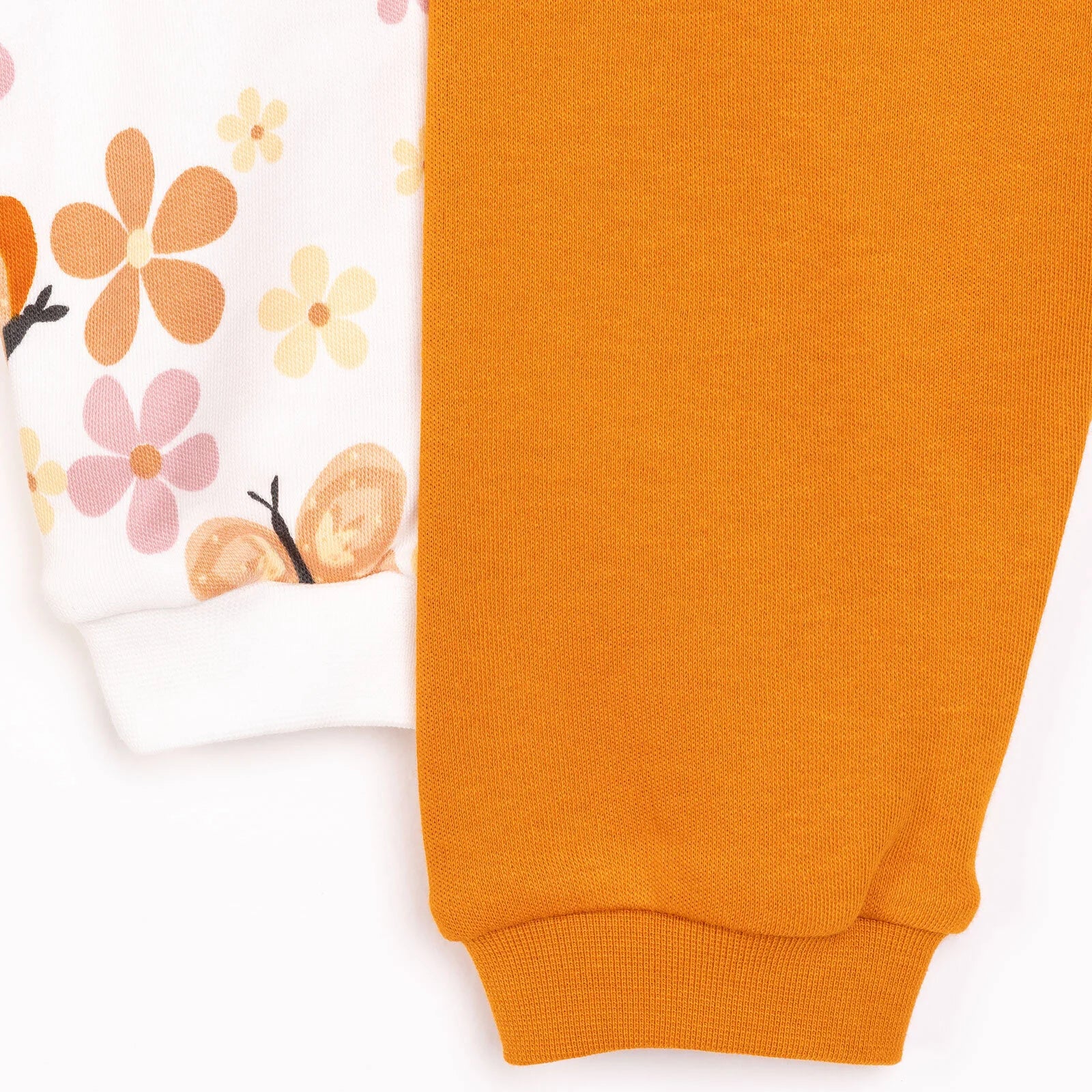 HelloBaby Basic Girl Butterfly Patterned Footed Bottom - Printed - ebebek - Black Friday