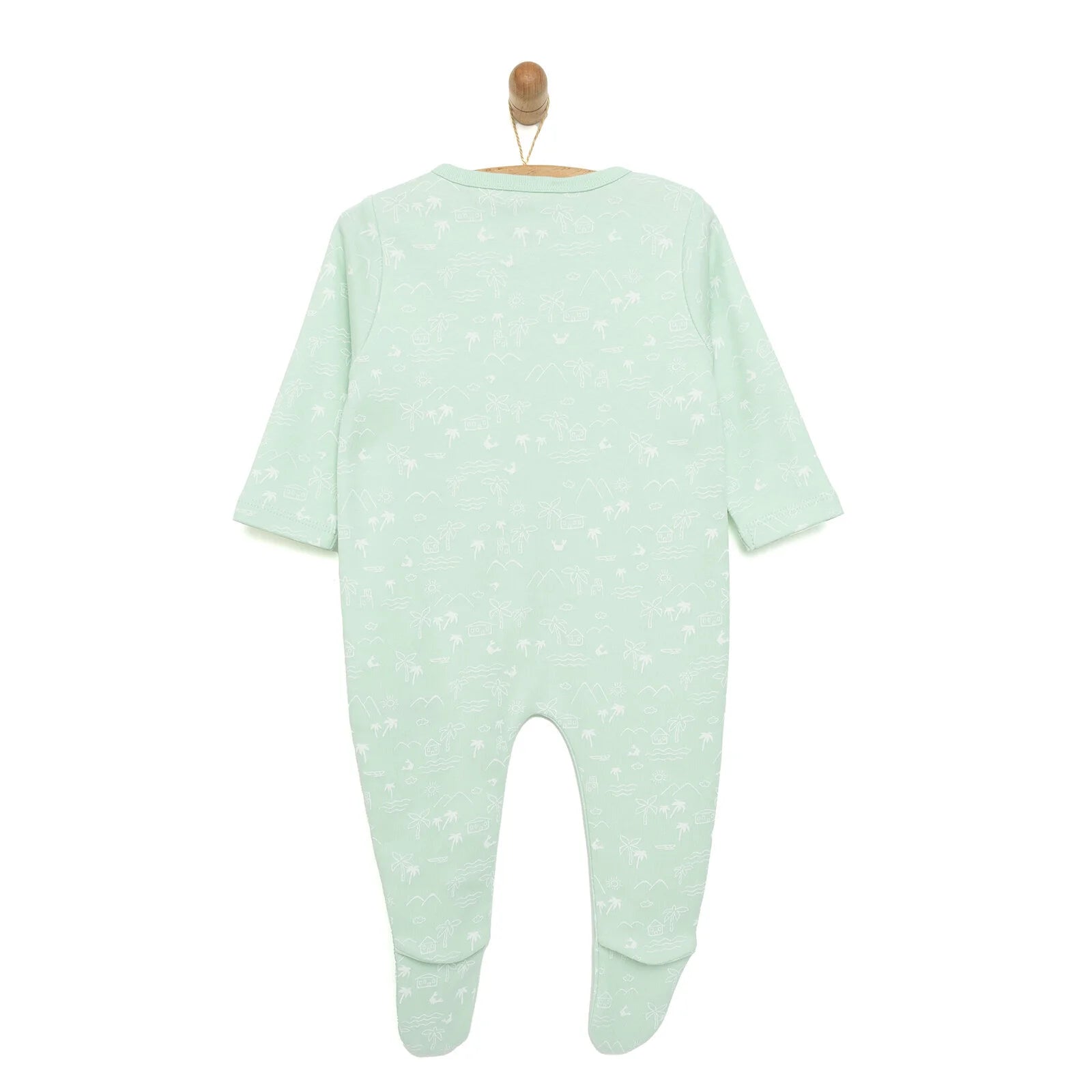 HelloBaby Newborn Baby Footed Jumpsuit - Multicolour - ebebek - Black Friday