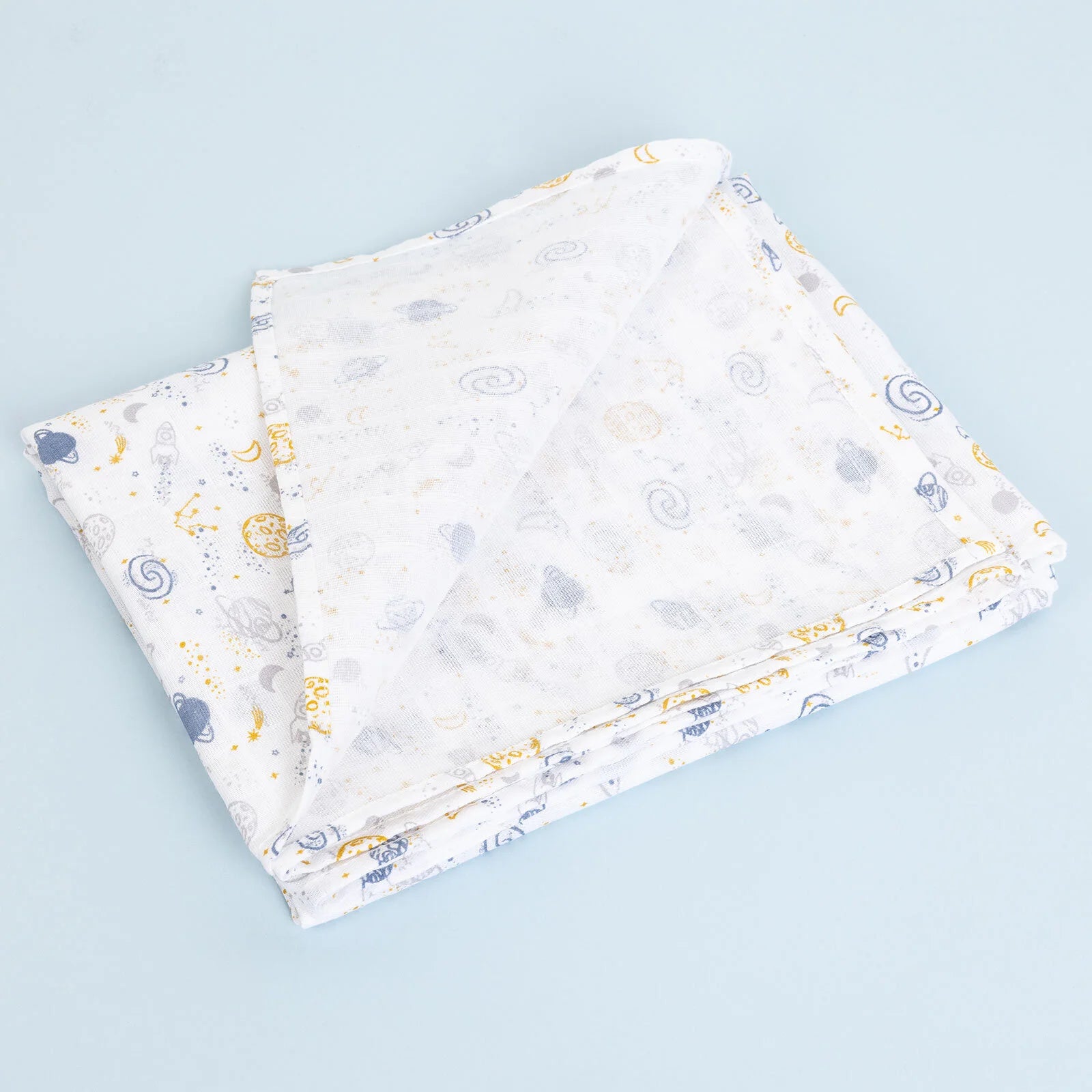 Little Dreams Boy Muslin Blanket - Patterned - ebebek - Black Friday