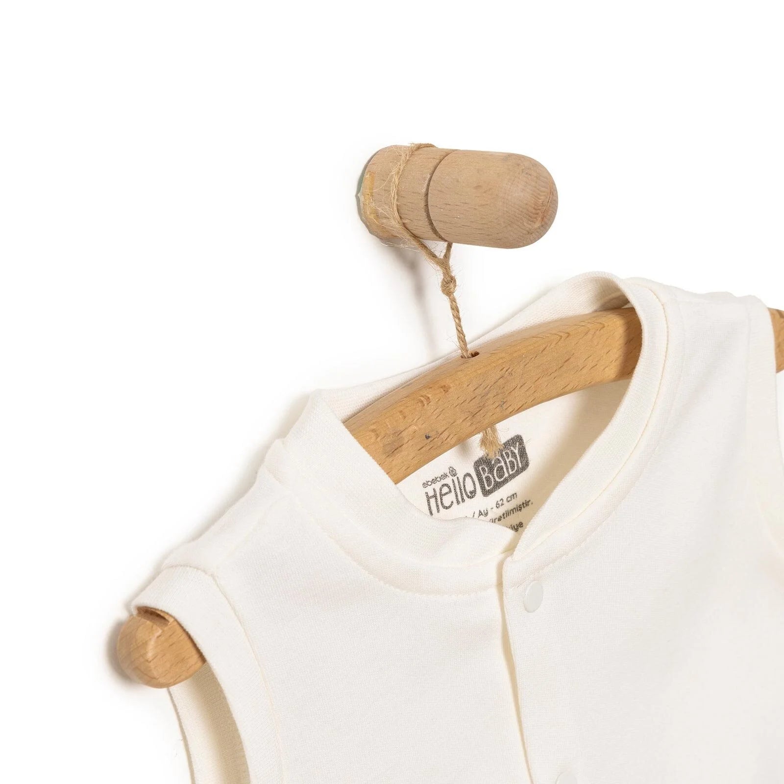 HelloBaby Baby Boy Ribbed Cardigan - Ecru - ebebek - Black Friday