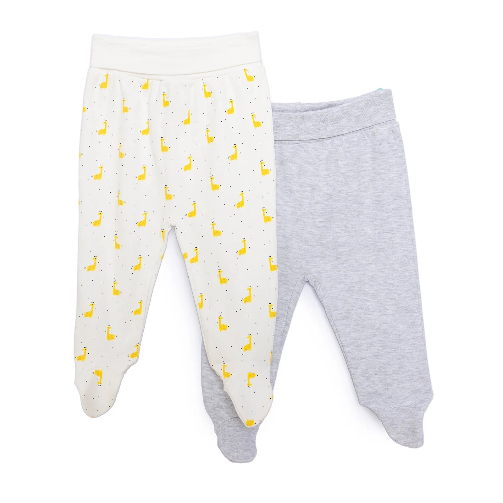 HelloBaby 2 Piece Footed Bottom - Ecru - ebebek - Black Friday