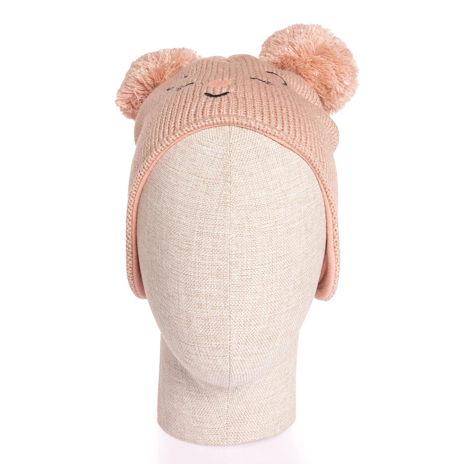 Fonem Baby Girl Animal Printed Beanie - Powder - ebebek - Black Friday