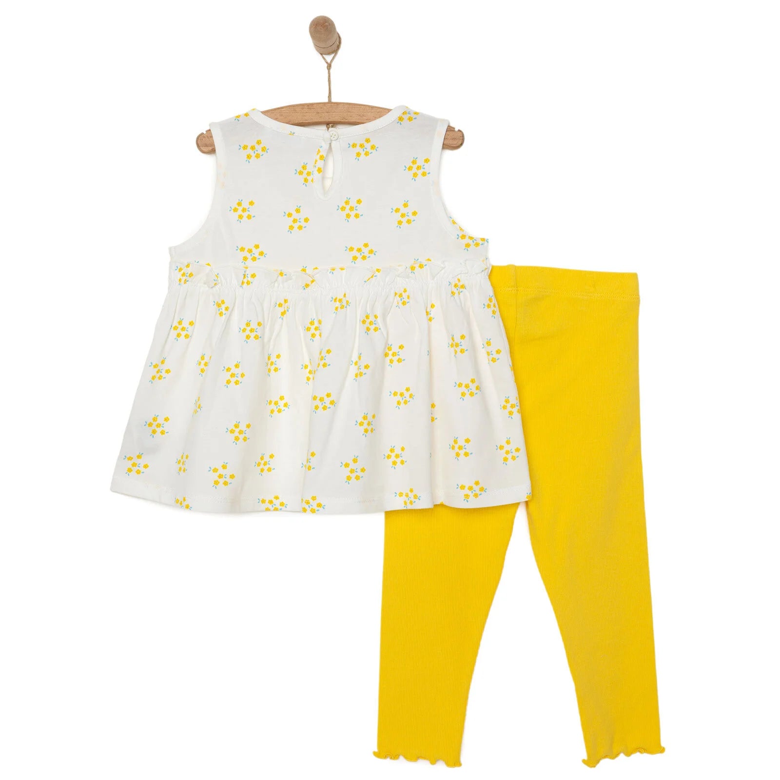 HelloBaby Daisy Girl Blouse - Tights - Ecru - ebebek - Black Friday