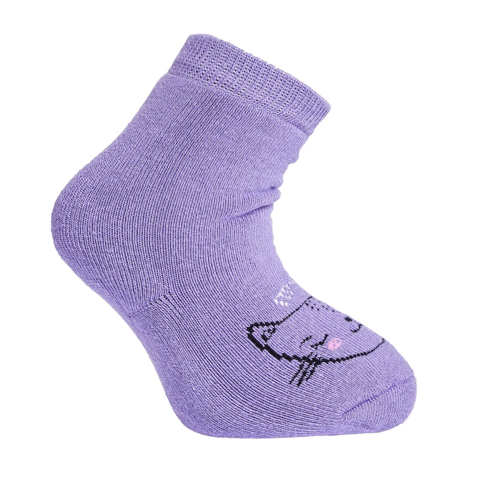 HelloBaby Baby Girl Chenille Socks 3 Pcs - Purple - ebebek - Black Friday