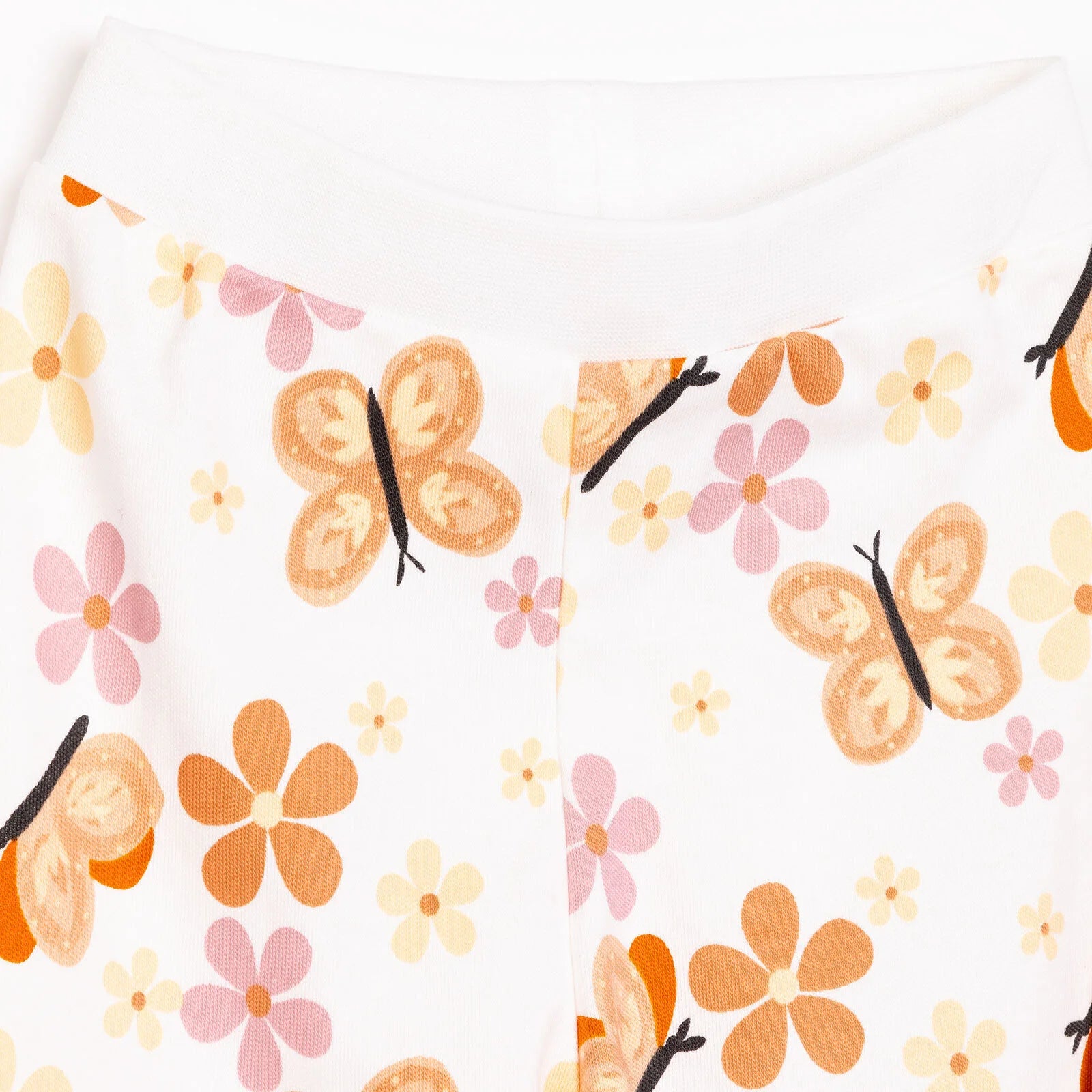 HelloBaby Basic Girl Butterfly Patterned Footed Bottom - Printed - ebebek - Black Friday