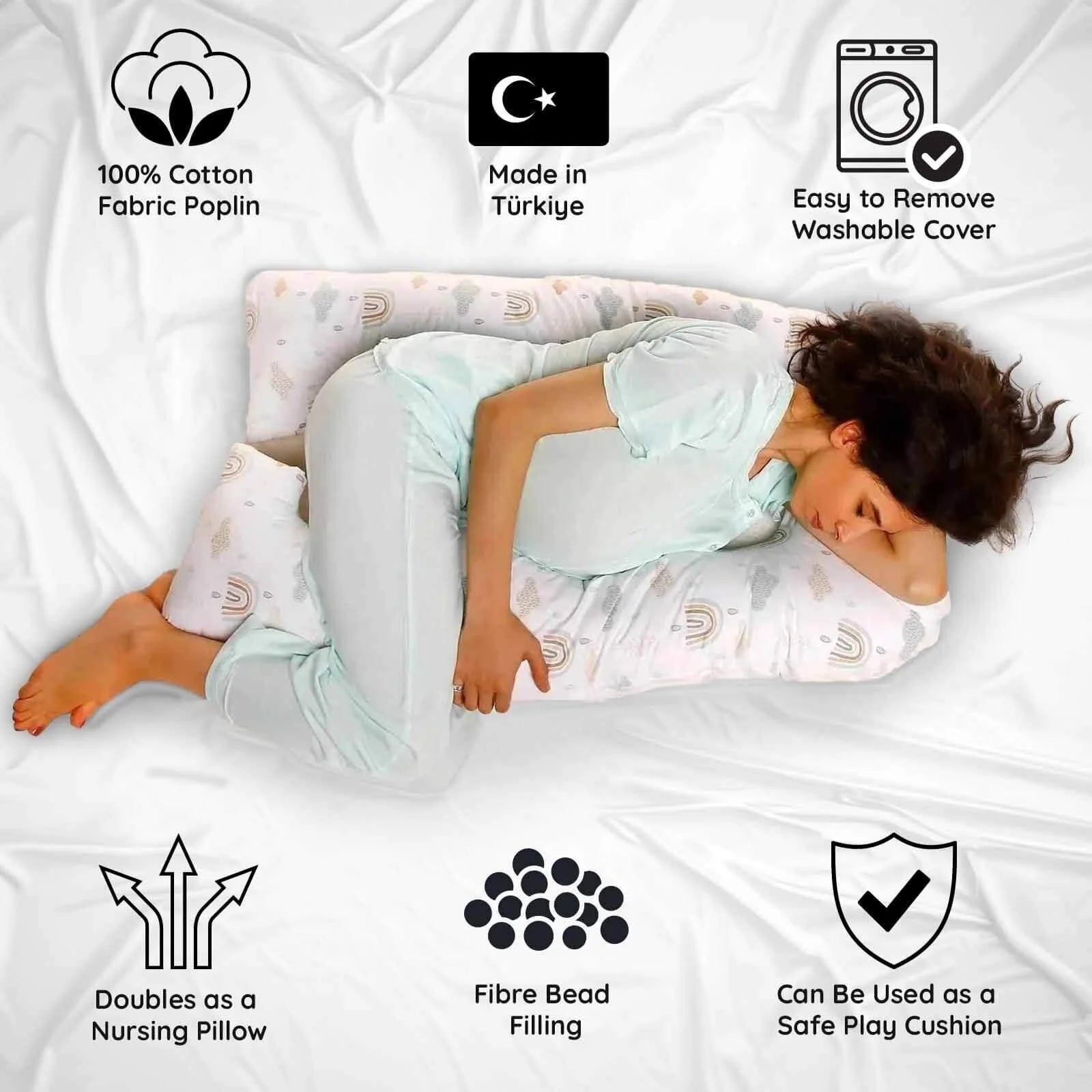 baby mom U Shape Body Pillow - ebebek - Black Friday