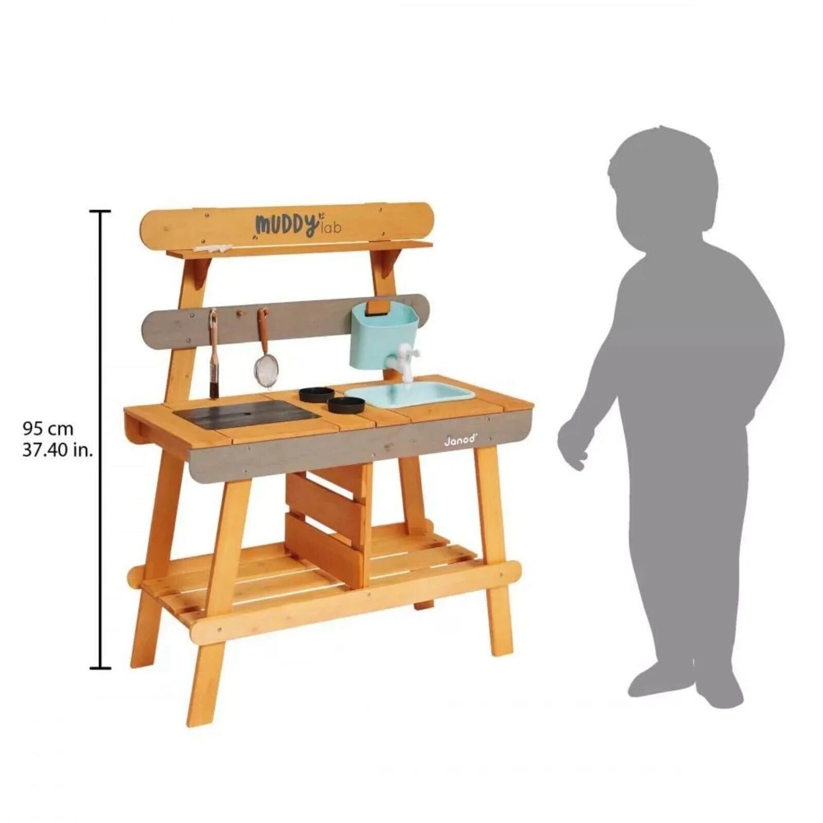 Janod Muddy Lab Outdoor Kitchen - Janod - ebebek