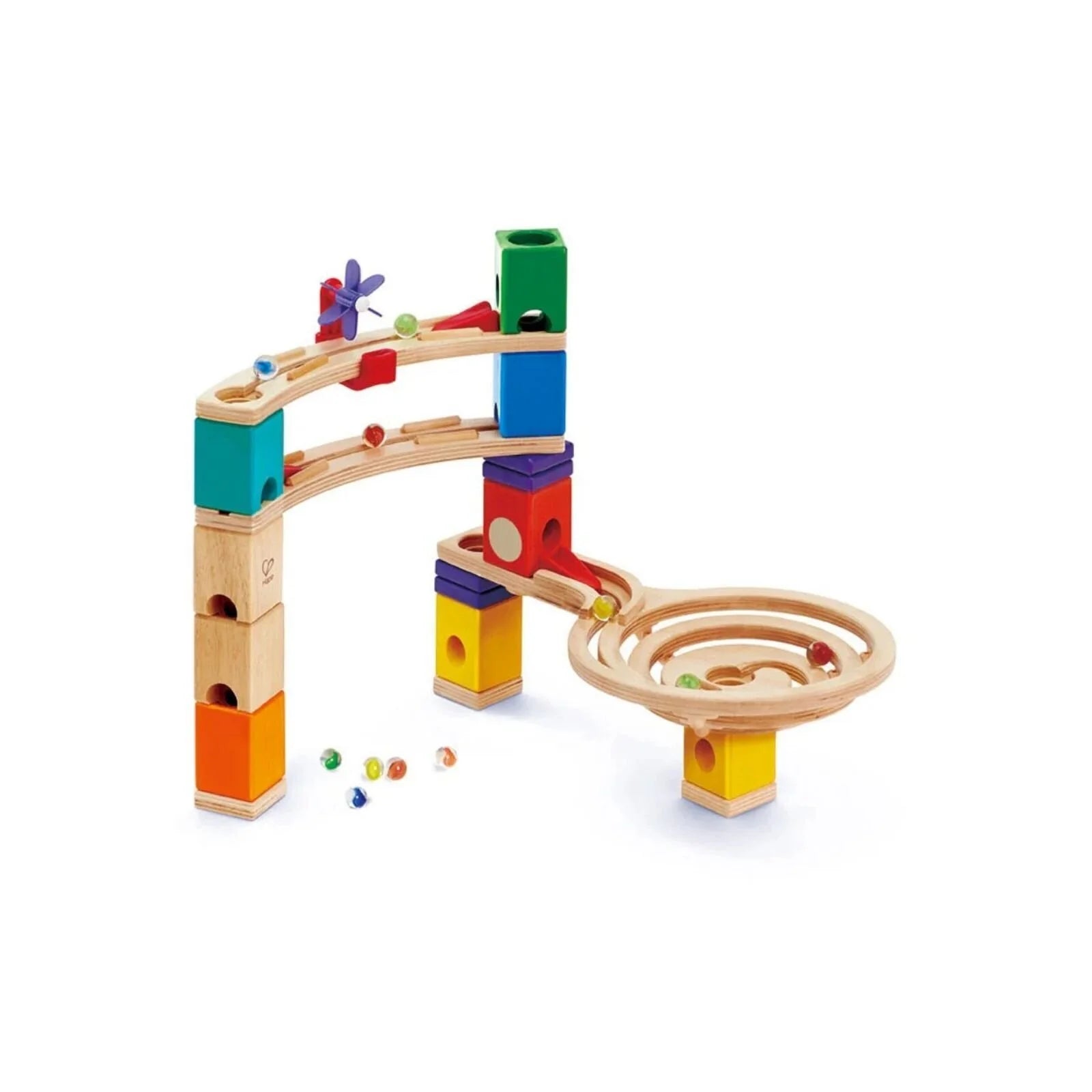 Hape Quadrilla Race to the Finish Marble Run Blocks - ebebek - Black Friday