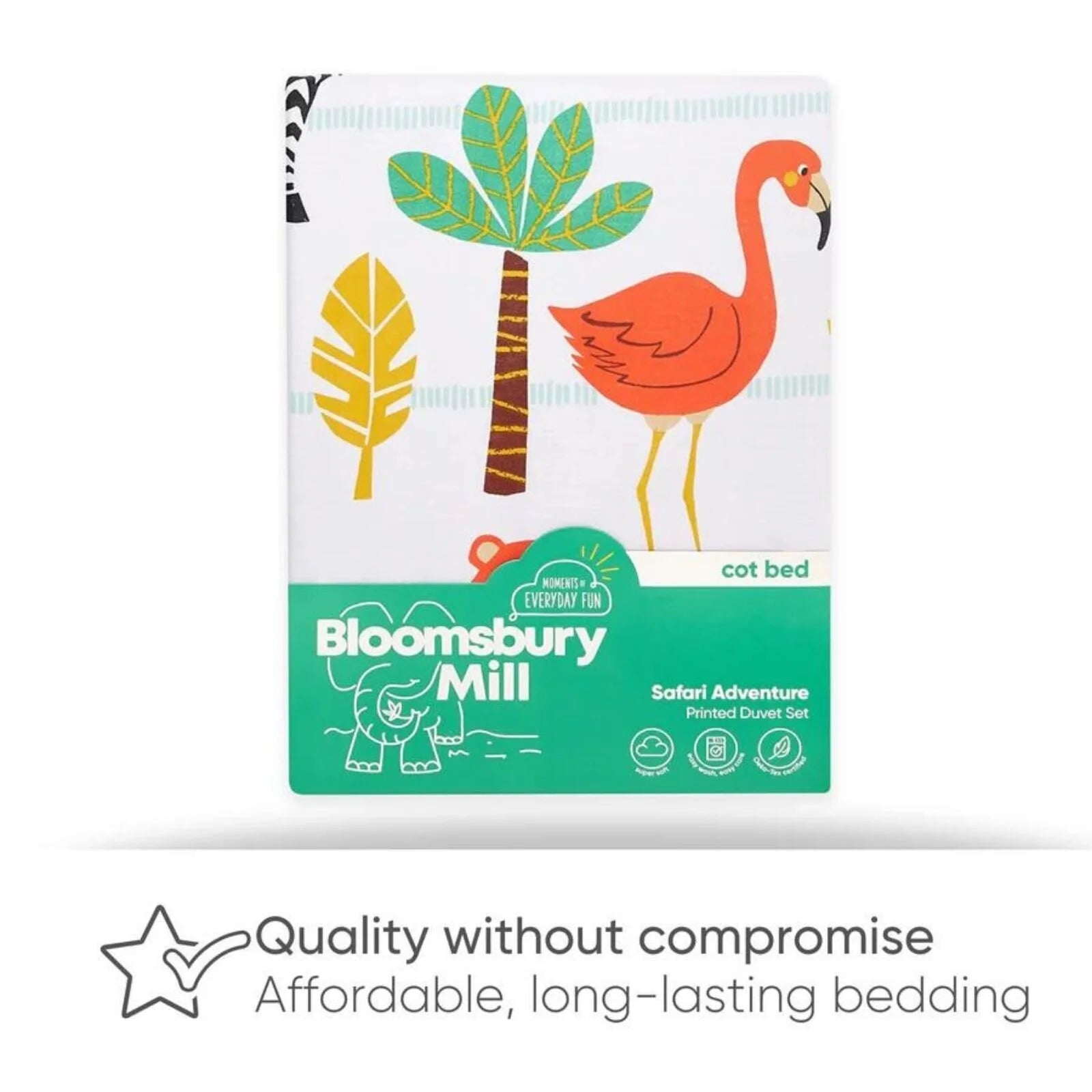 Bloomsbury Mill Single Duvet Set - Safari Adventure - ebebek - Black Friday