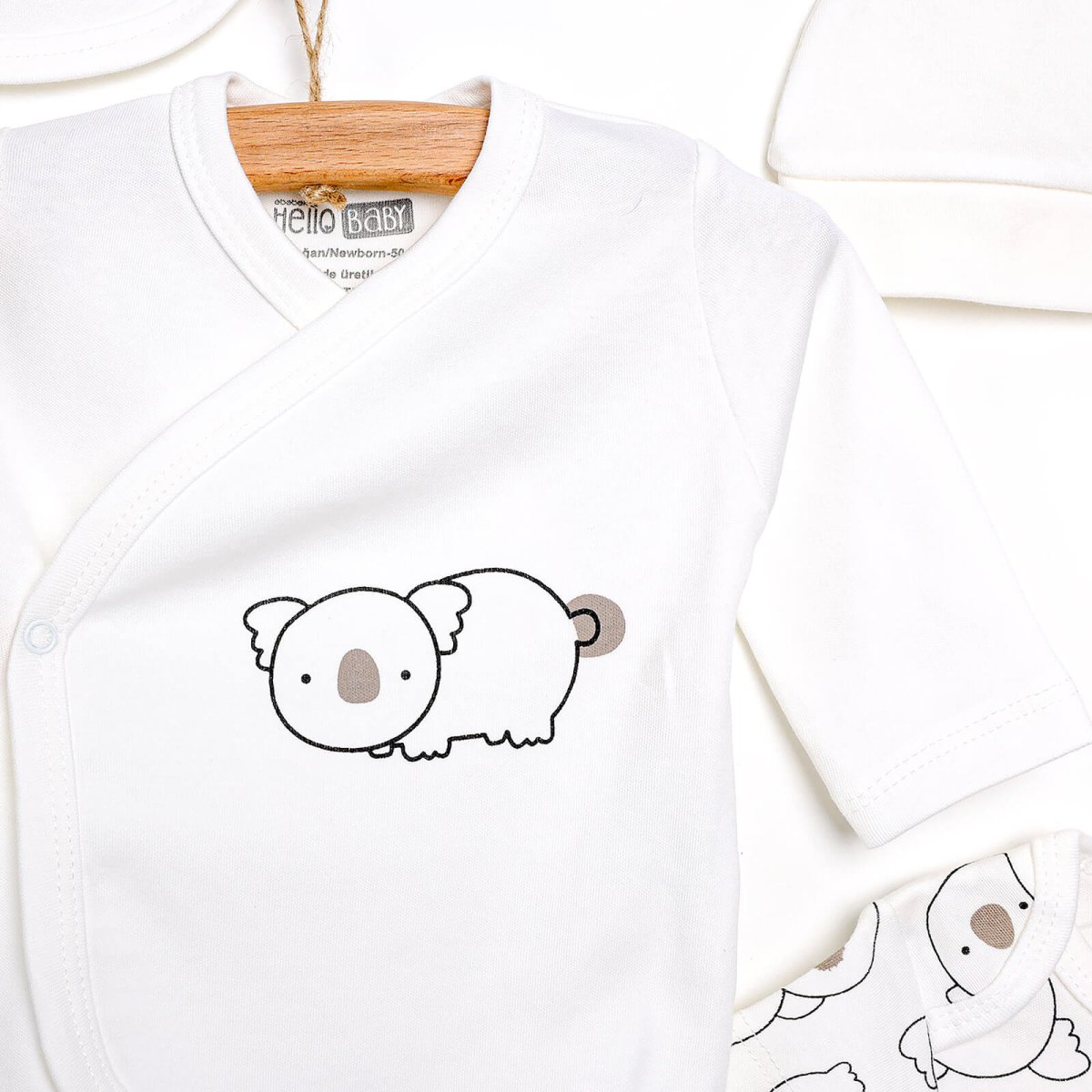 HelloBaby 10 Pcs Newborn Starter Set - Pink - ebebek - Black Friday