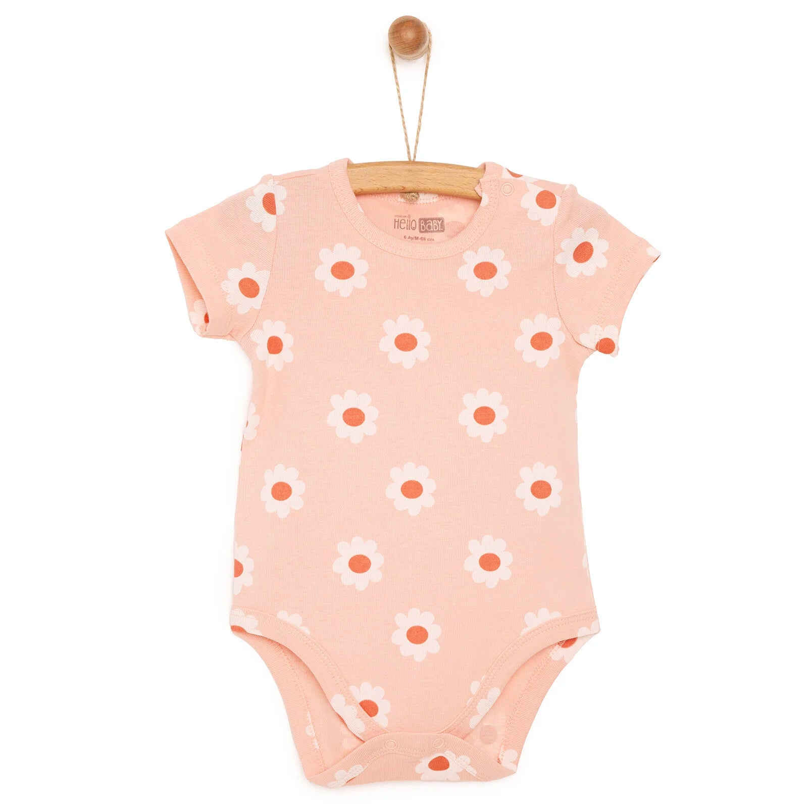 HelloBaby Baby Girl Short Sleeve Body - Pink - ebebek - Black Friday
