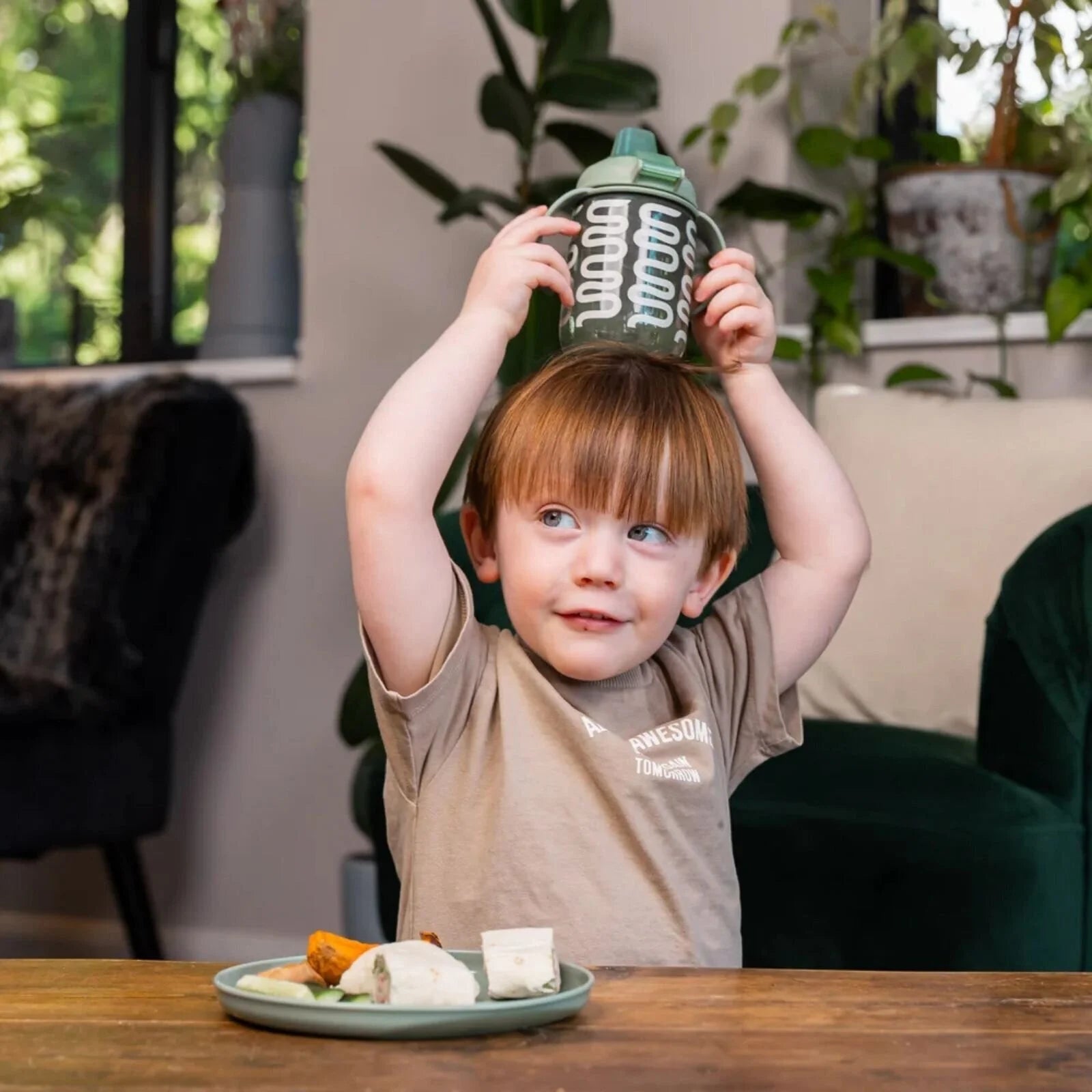 Vital Baby Hydrate Easy Sipper Cup 350ml - Natural Moss - ebebek - Black Friday