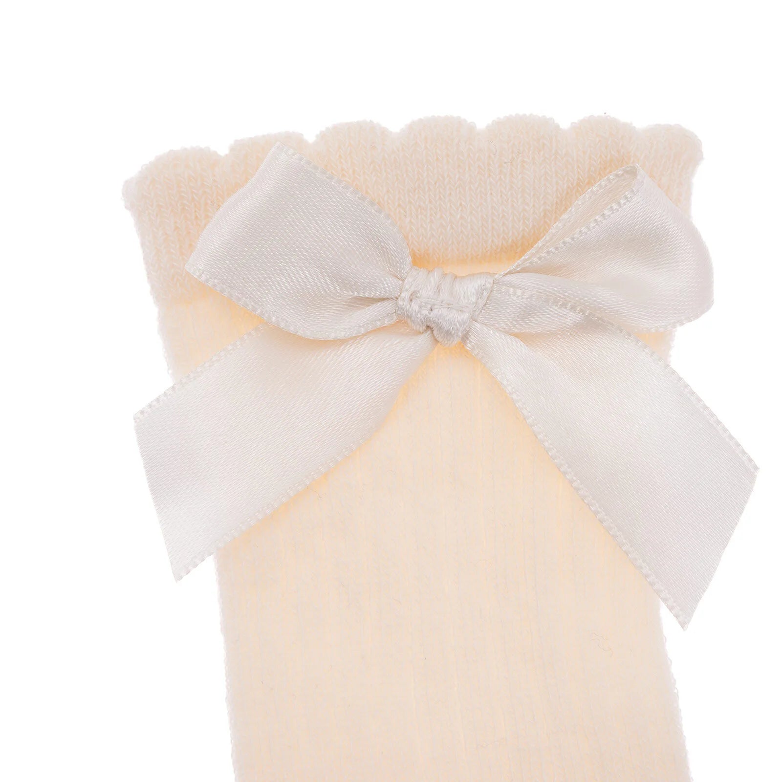 HelloBaby Girl Knee Socks - Ecru - ebebek - Black Friday