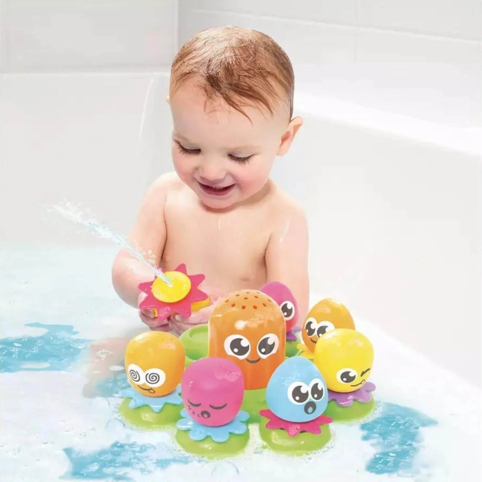 TOMY Toomies Octopals Number Sorting Baby Bath Toy - ebebek - Black Friday