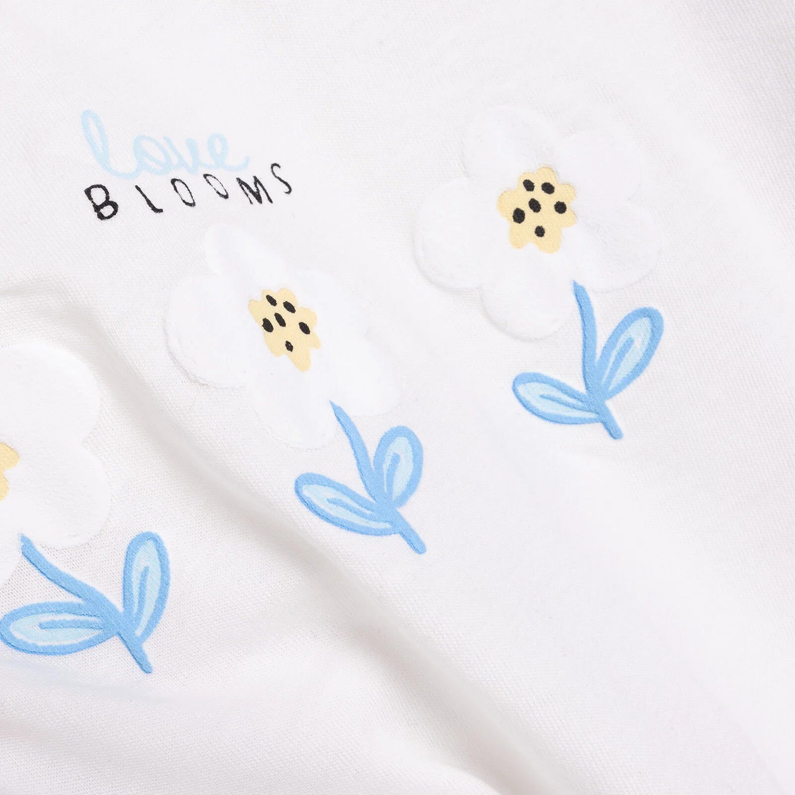 HelloBaby Daisy Girl Tshirt - Short - Ecru - ebebek - Black Friday