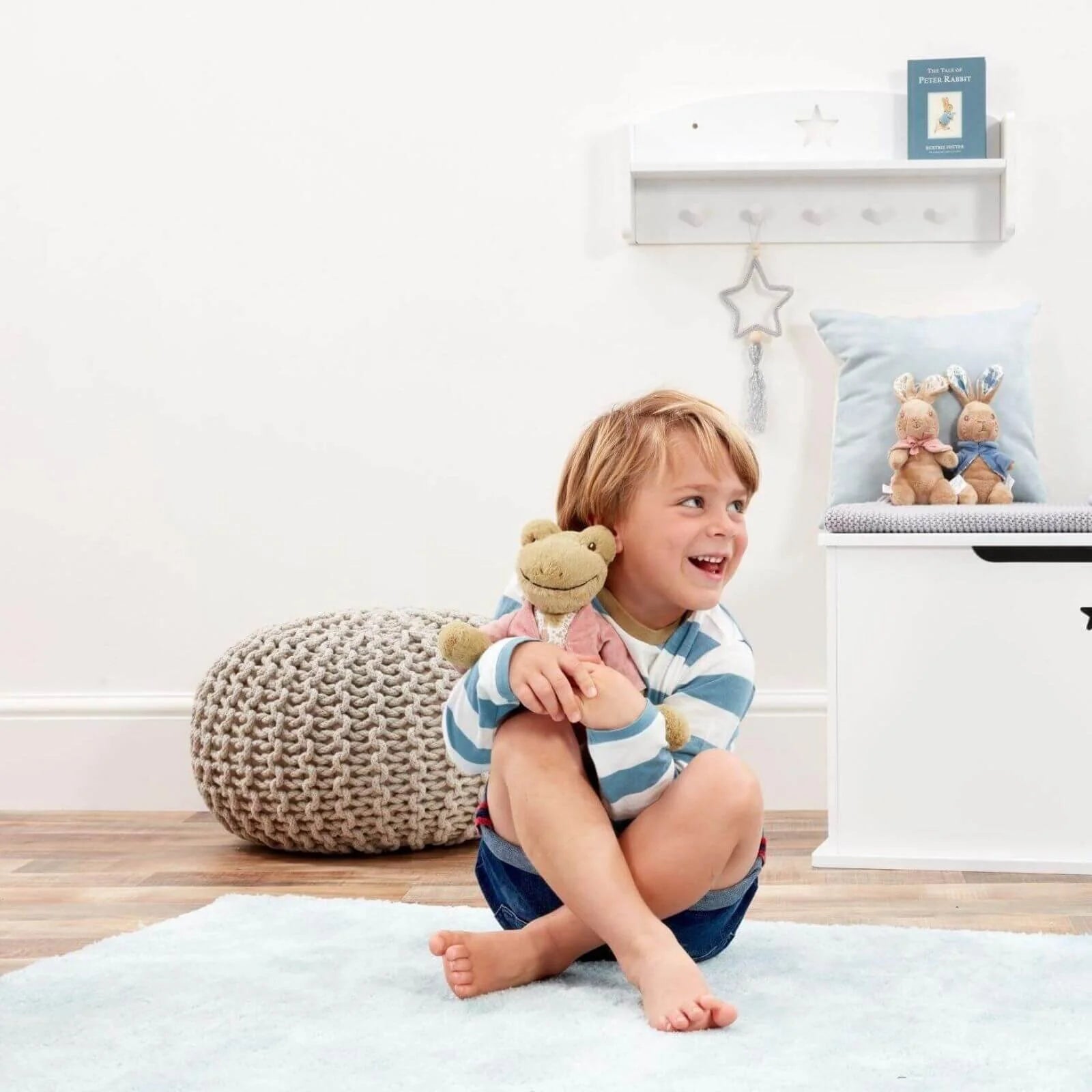 Peter Rabbit Jeremy Fisher Deluxe Soft Toy - ebebek - Black Friday