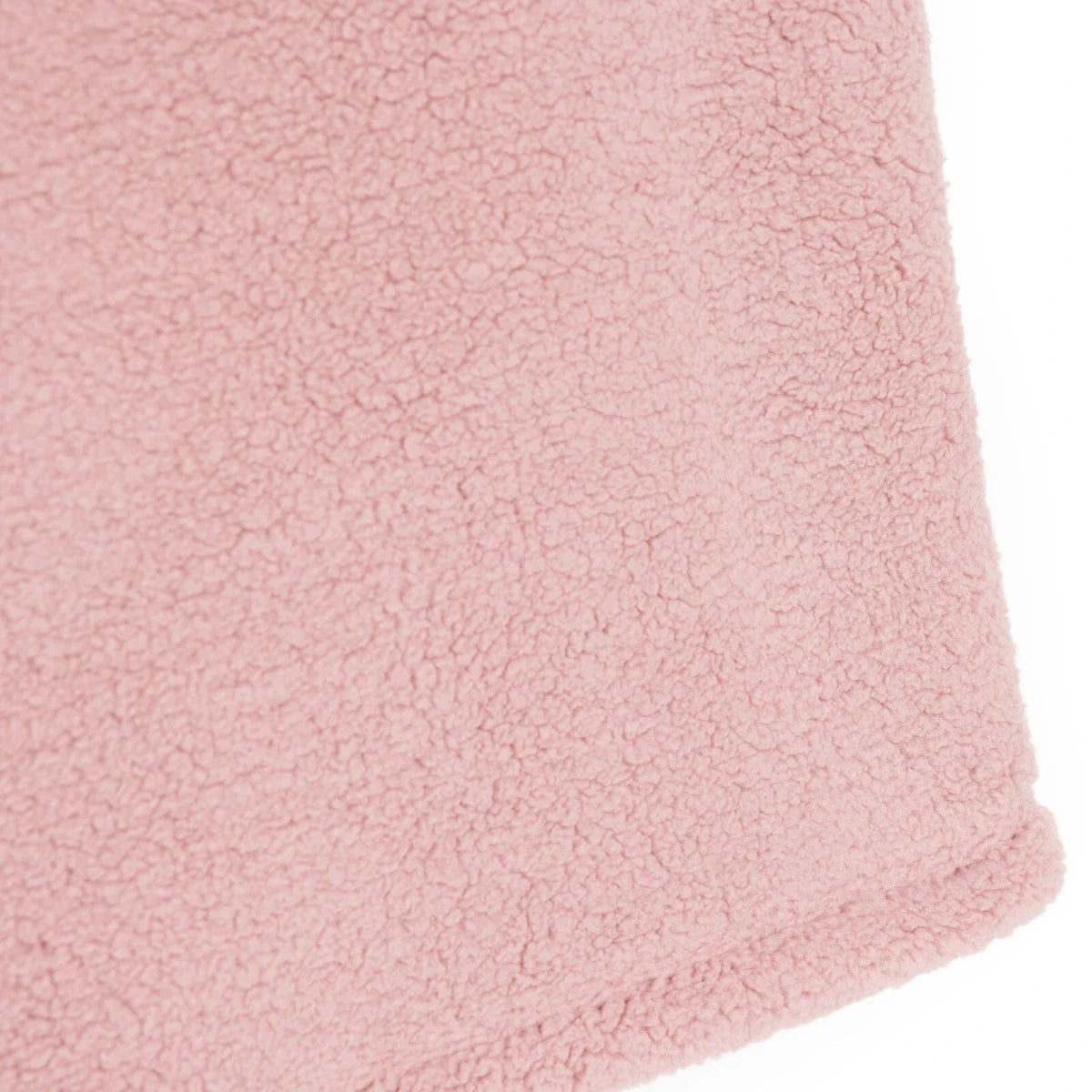Mollia Sherpa Fleece Baby Blanket (80 x 100 cm) Pink - ebebek
