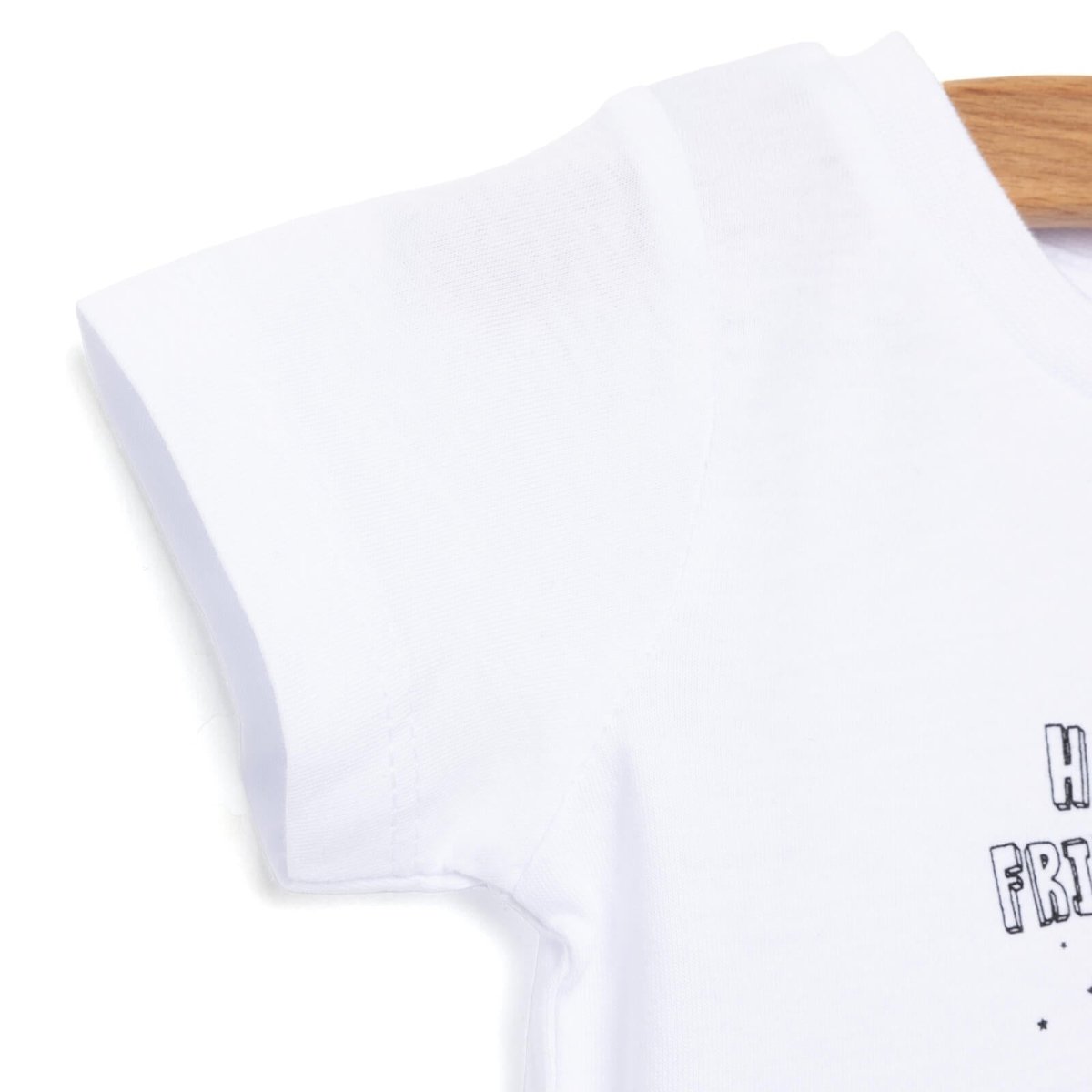 HelloBaby Basic Happy Friends Printed Tshirt - White - ebebek - Black Friday