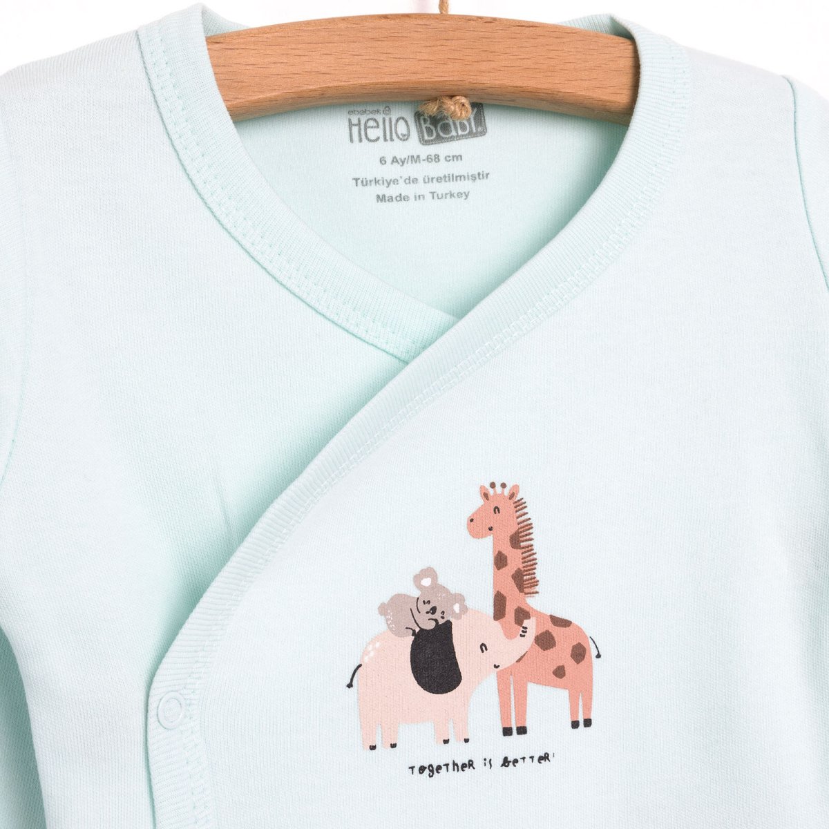 HelloBaby Newborn 2 Pcs Set - Light Blue - ebebek - Black Friday