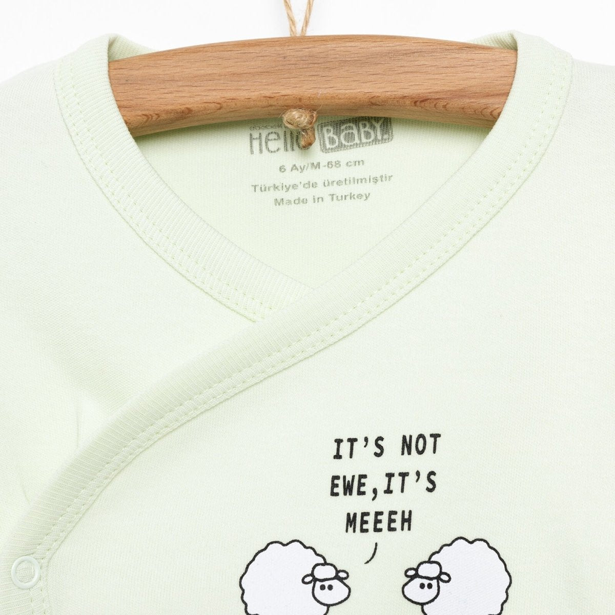 HelloBaby Newborn 2 Pcs Set - Light Green - ebebek - Black Friday