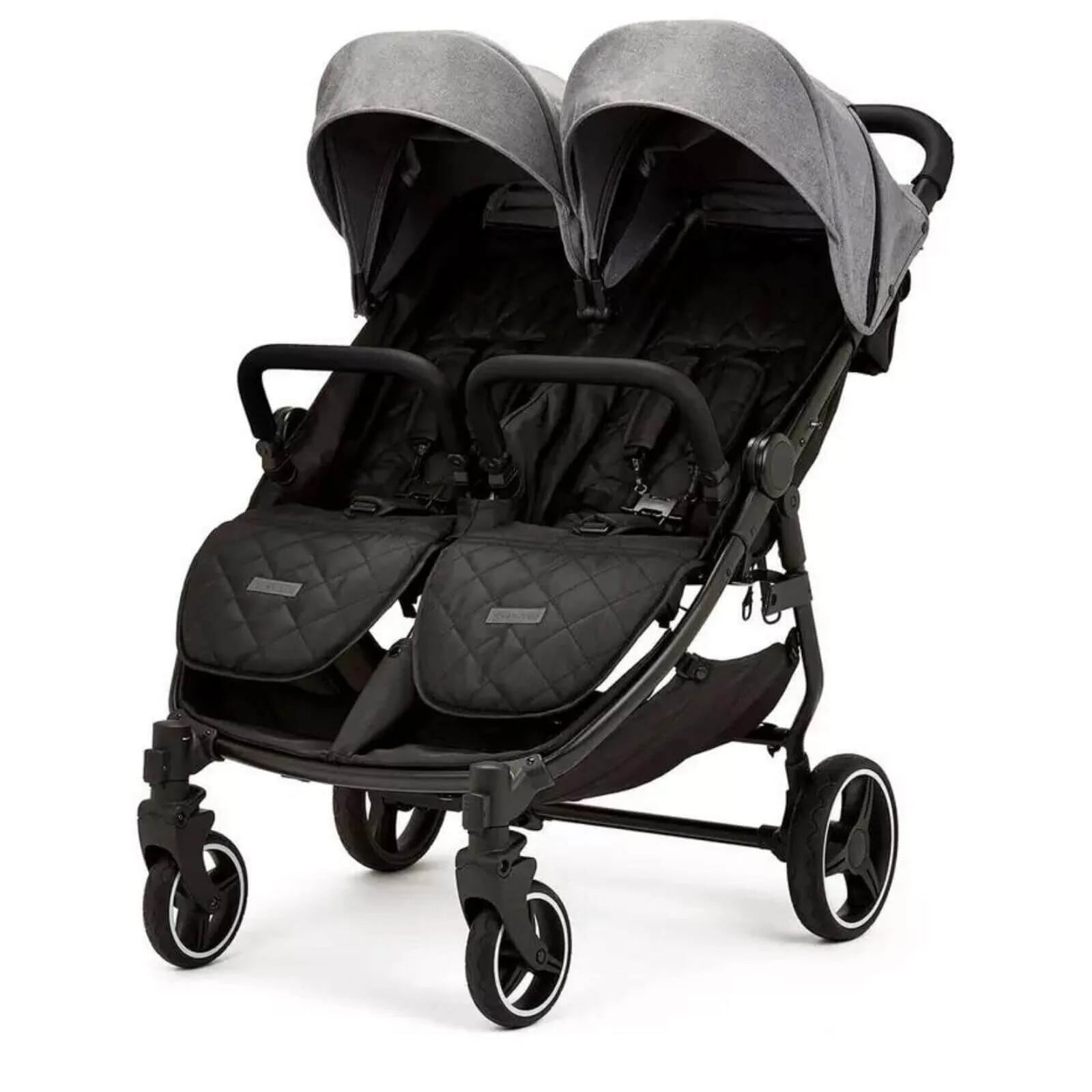 Ickle Bubba Venus Max Double Stroller - Space Grey - ebebek - Black Friday
