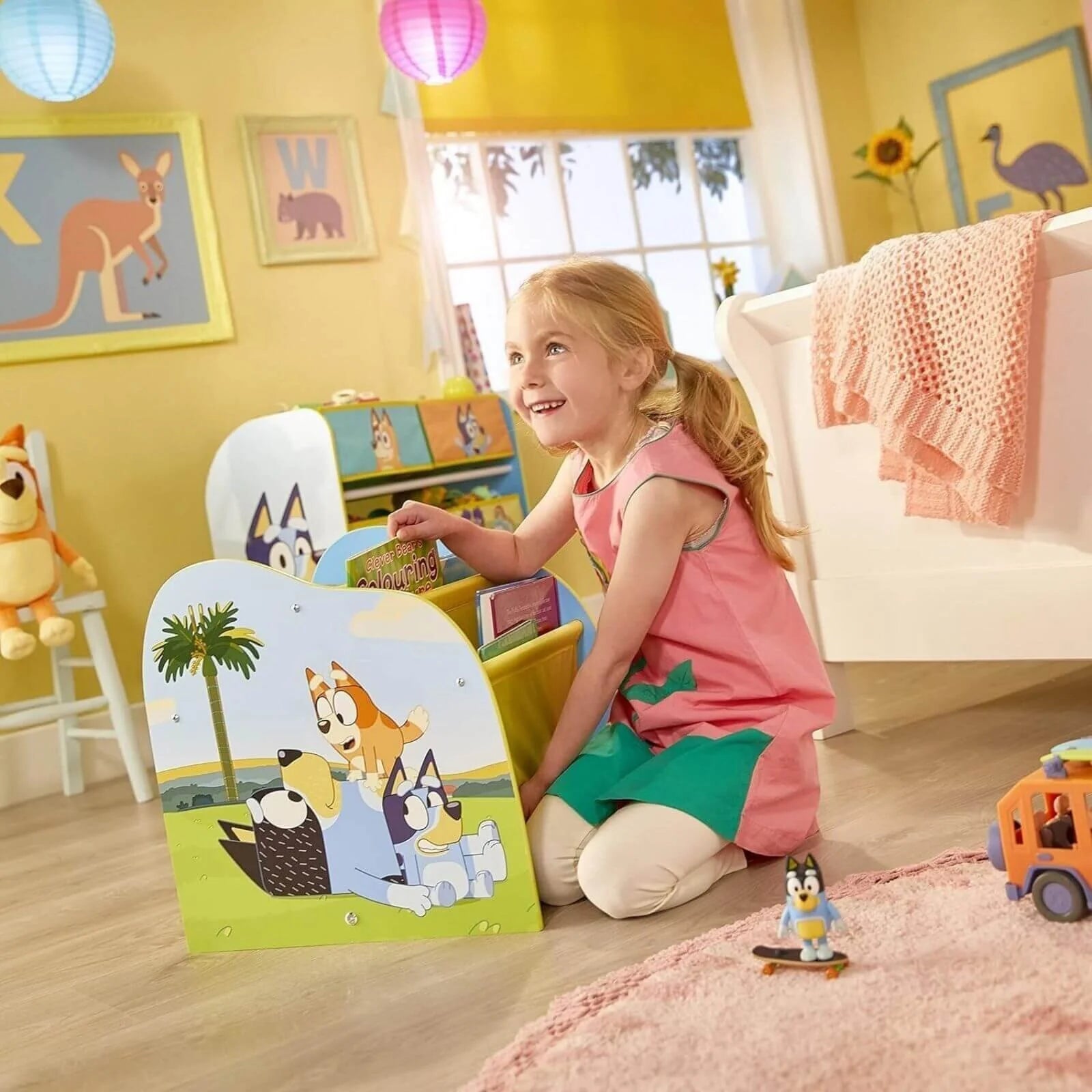 Hello Home Kids Sling Bookcase - Bluey - ebebek - Black Friday