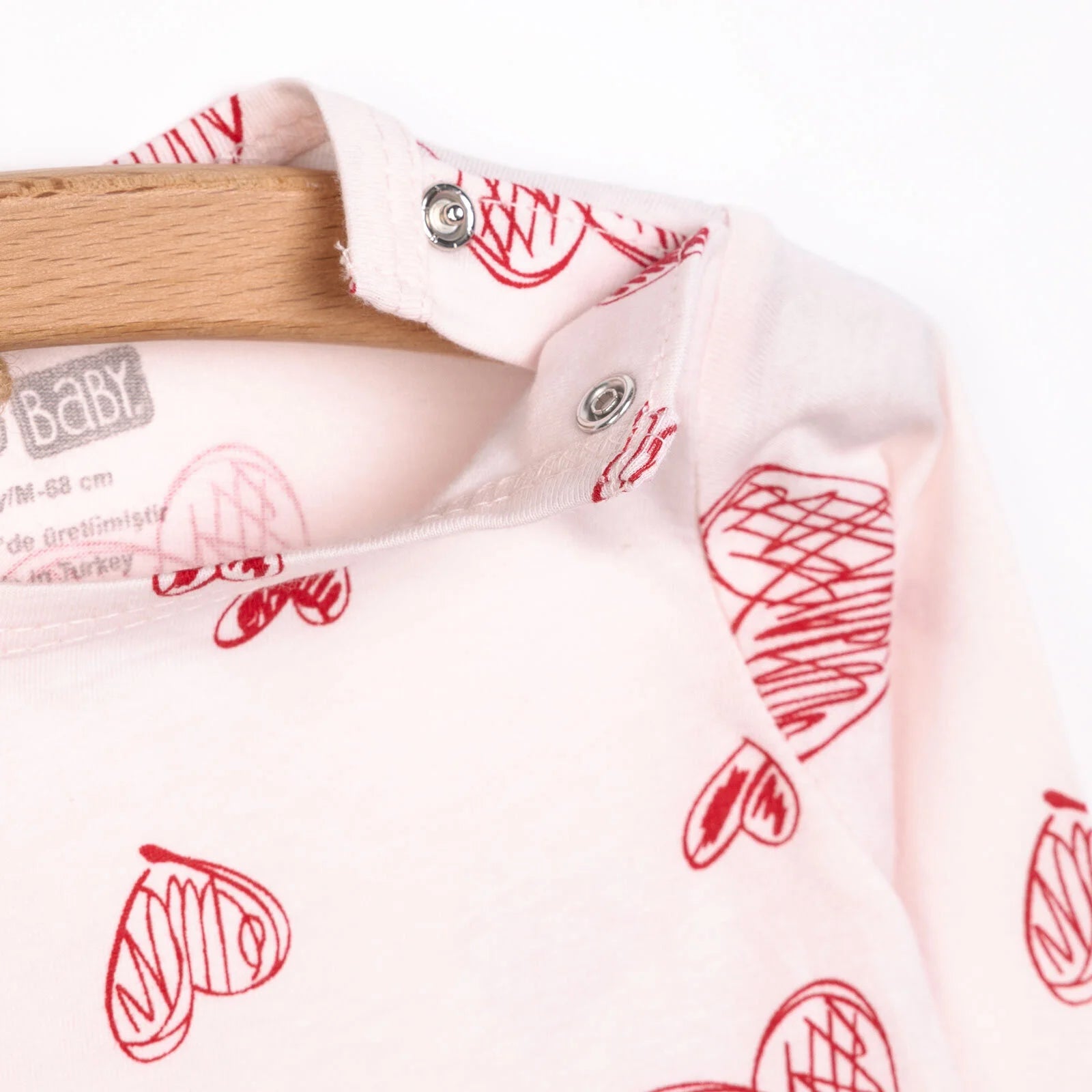 HelloBaby Baby Girl Long Sleeve Pyjamas Set - Light Pink - ebebek - Black Friday