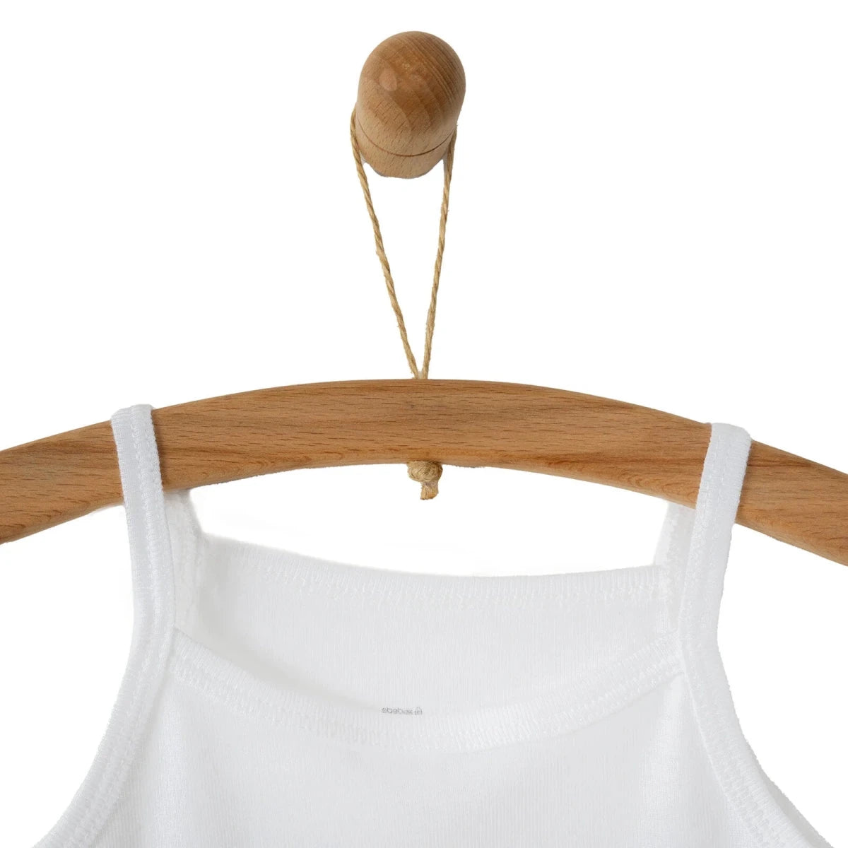 HelloBaby 2 Pack Strappy Baby Vests (12 Months to 5 Years) White - ebebek