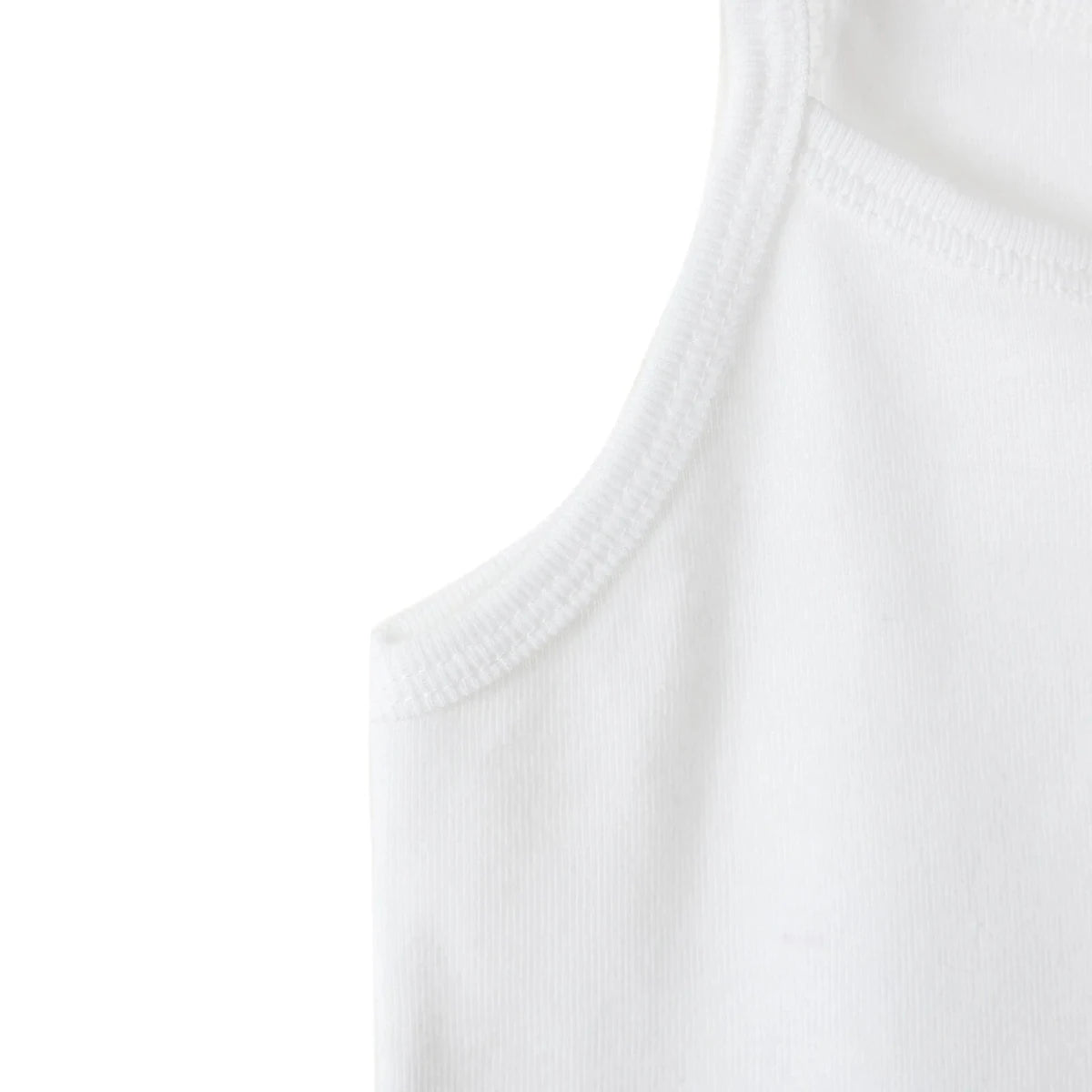 HelloBaby 2 Pack Strappy Baby Vests (12 Months to 5 Years) White - ebebek