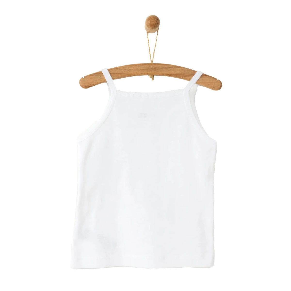 HelloBaby 2 Pack Strappy Baby Vests (12 Months to 5 Years) White - ebebek