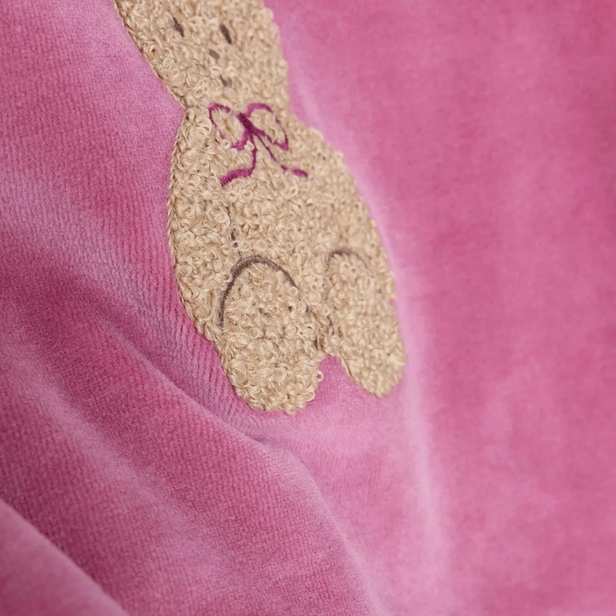 HelloBaby Velour Long Sleeve Baby Pyjama Set (3-6 Months to 3-4 Years) Pink - ebebek