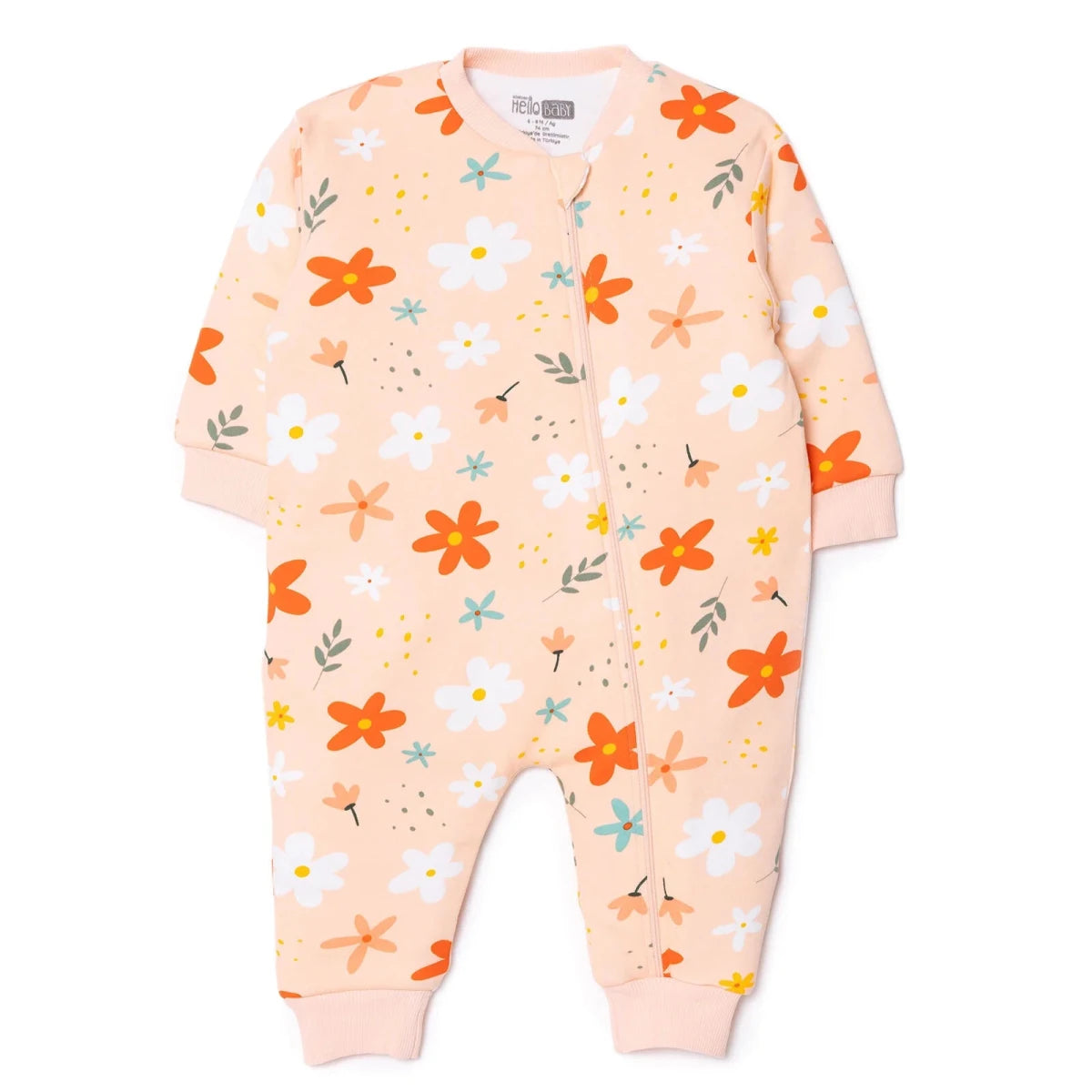HelloBaby 2.5 Tog Lined Baby Sleep Bag with Legs (9 Months to 5 Years) Salmon - ebebek