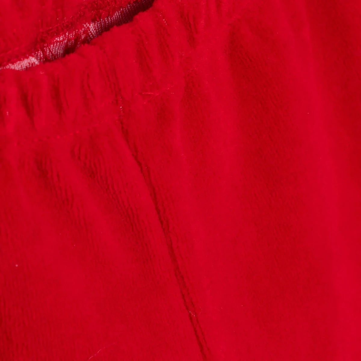 HelloBaby Velour Footed Baby Bottoms (Newborn to 6-9 Months) Red - ebebek