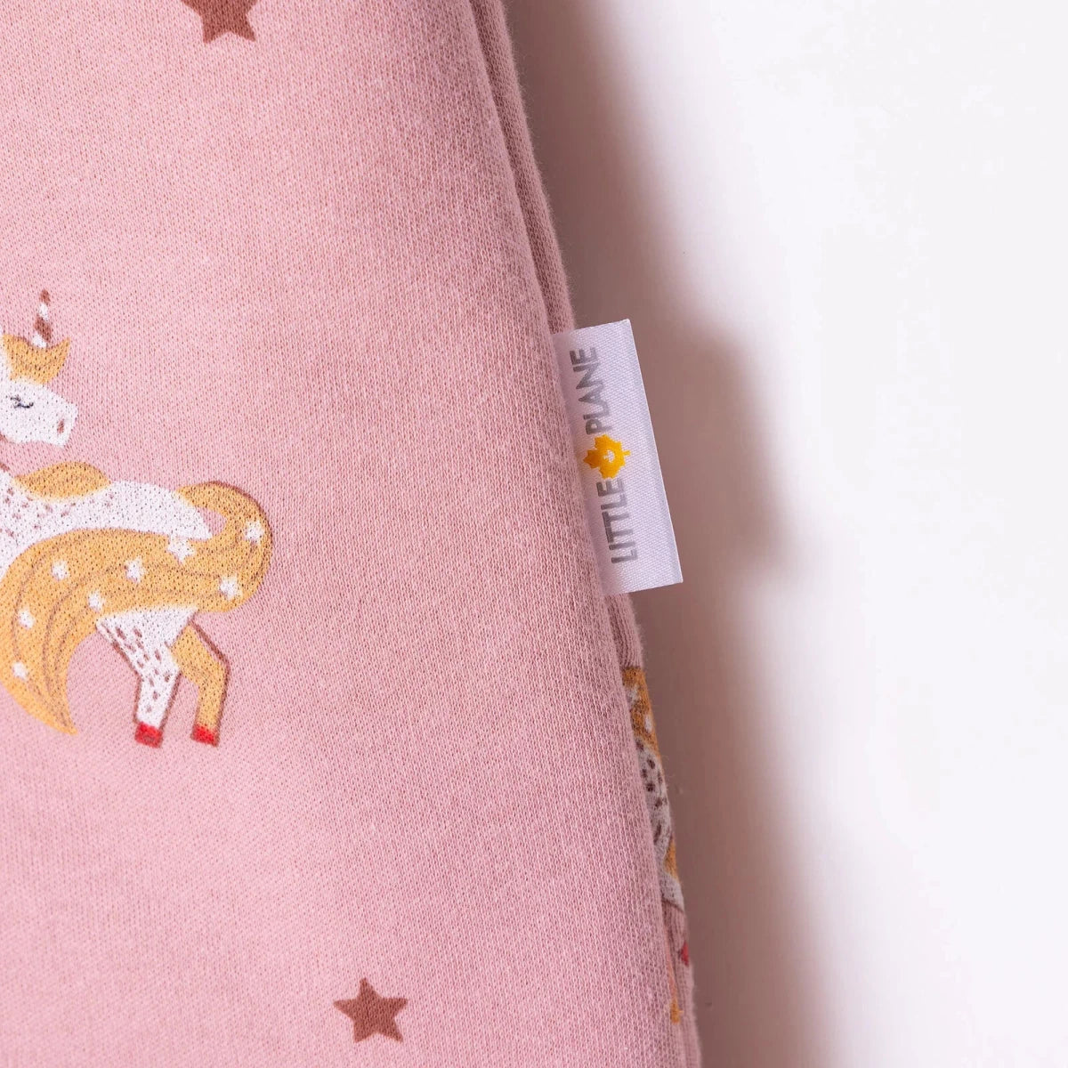 Little Plane Unicorn Print 2.5 Tog Long Sleeve Footless Baby Sleep Bag (9 Months to 5 Years) Pink - ebebek