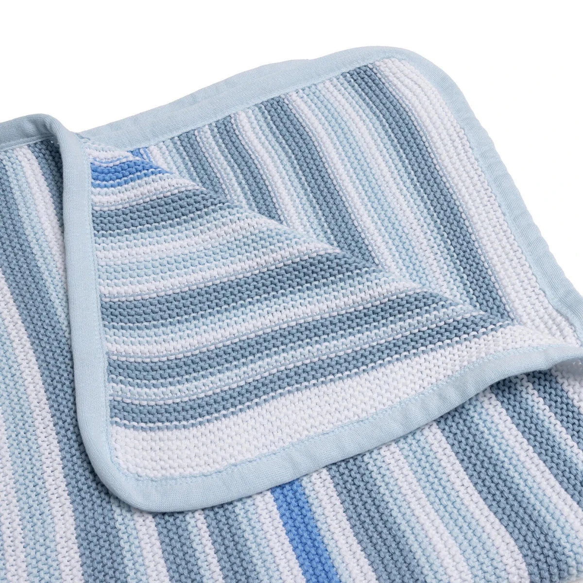 Little Dreams Knitted Baby Blanket (90 x 100 cm) Blue - ebebek