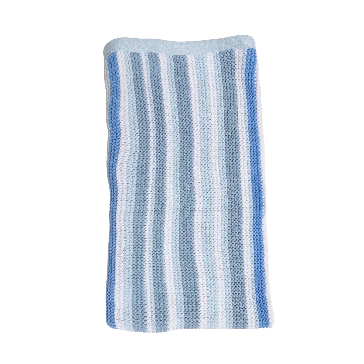 Little Dreams Knitted Baby Blanket (90 x 100 cm) Blue - ebebek