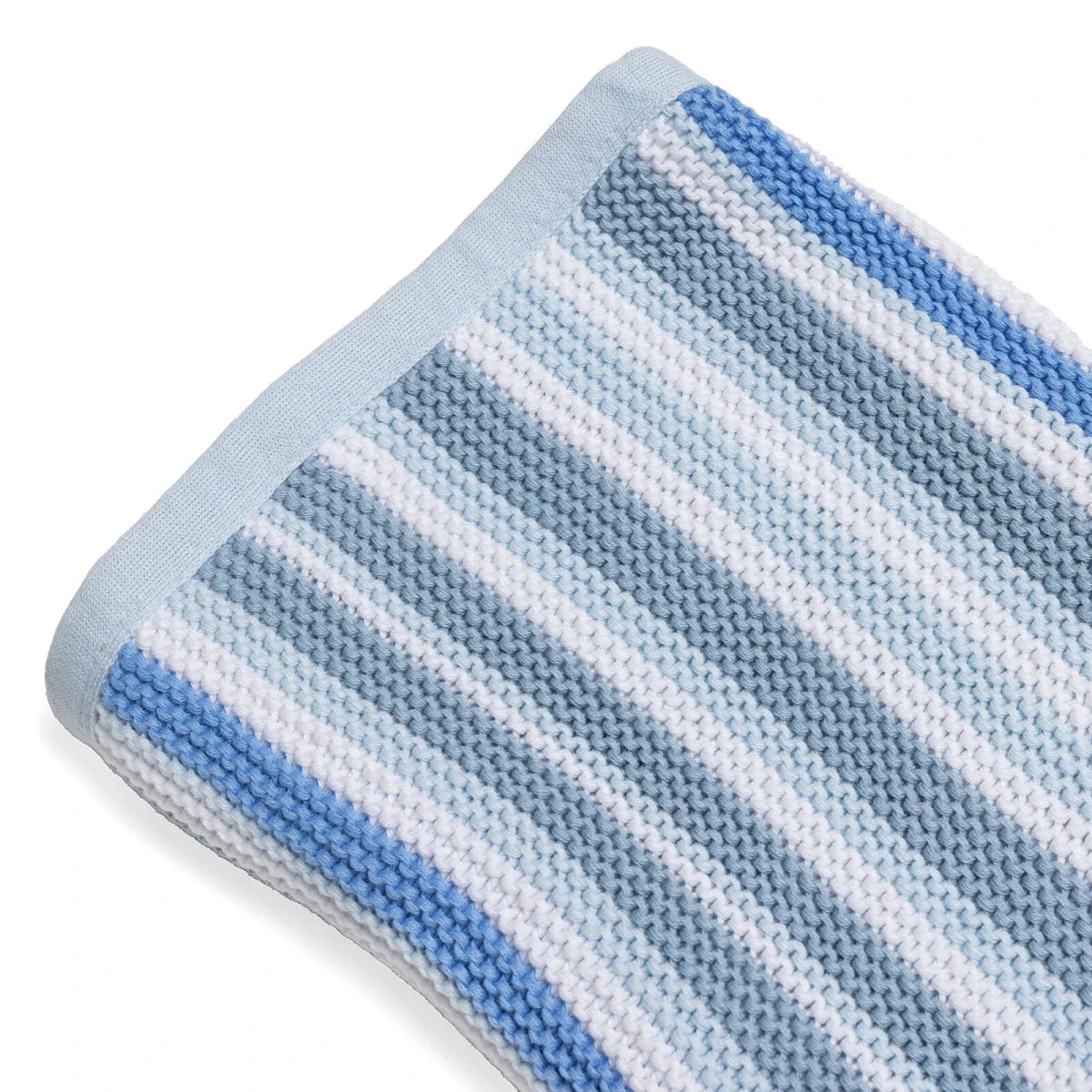 Little Dreams Knitted Baby Blanket (90 x 100 cm) Blue - ebebek