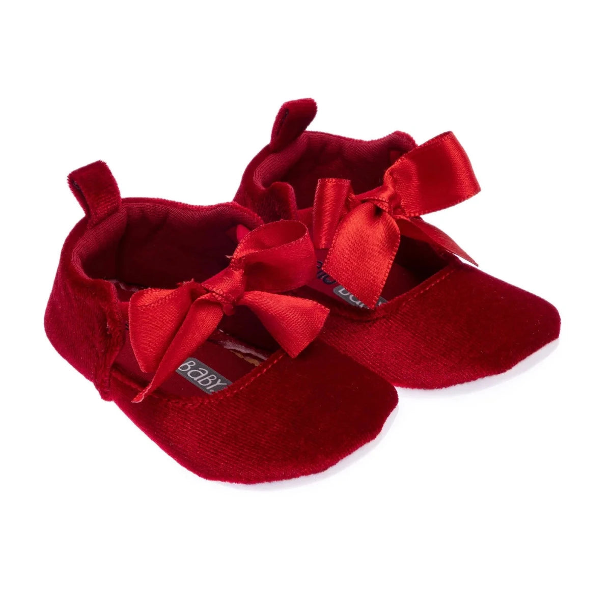 HelloBaby New Year Velvet Pre-Walker Baby Shoes Red - ebebek