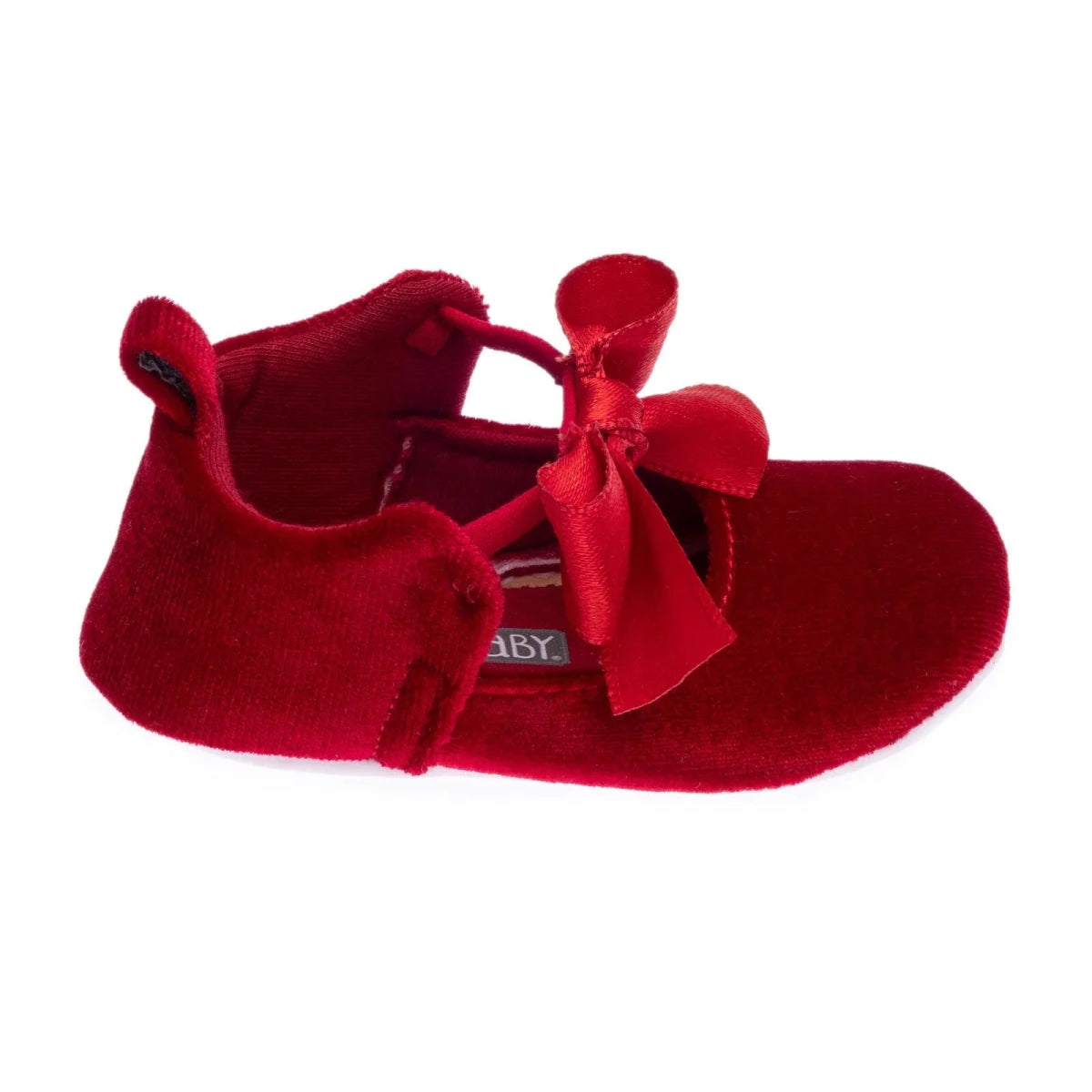 HelloBaby New Year Velvet Pre-Walker Baby Shoes Red - ebebek