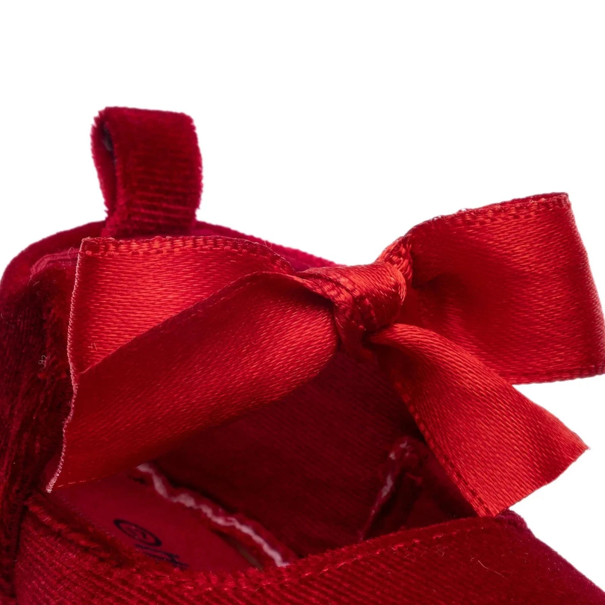 HelloBaby New Year Velvet Pre-Walker Baby Shoes Red - ebebek